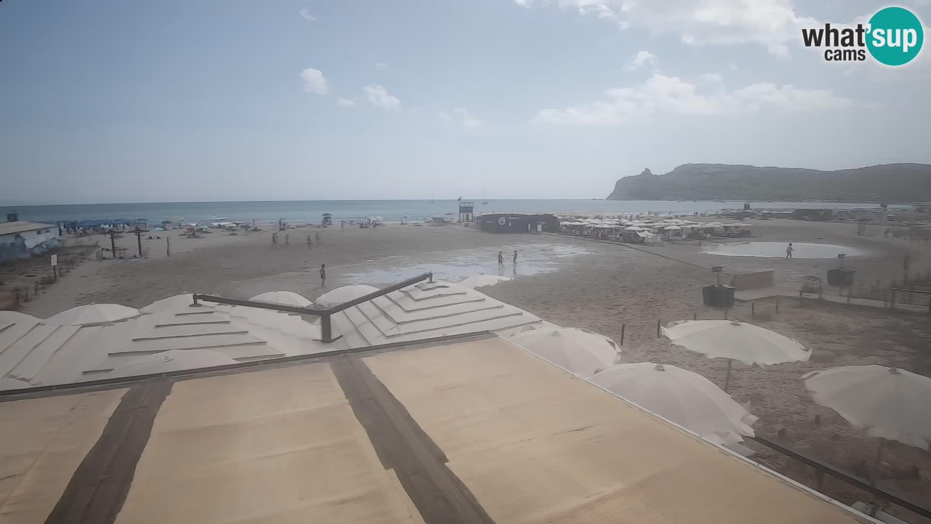 Webcam plage de Poetto | Cagliari | Sardaigne