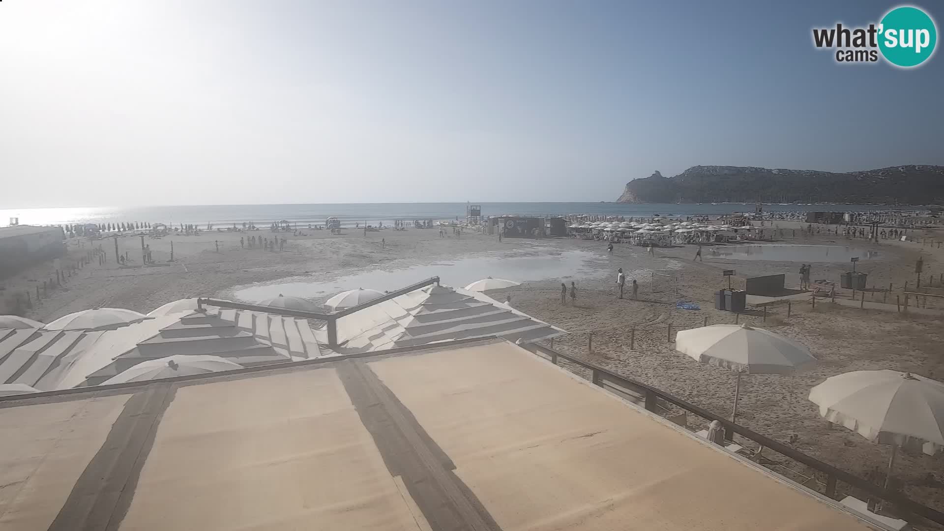 Poetto Strand Webcam | Cagliari | Sardinien