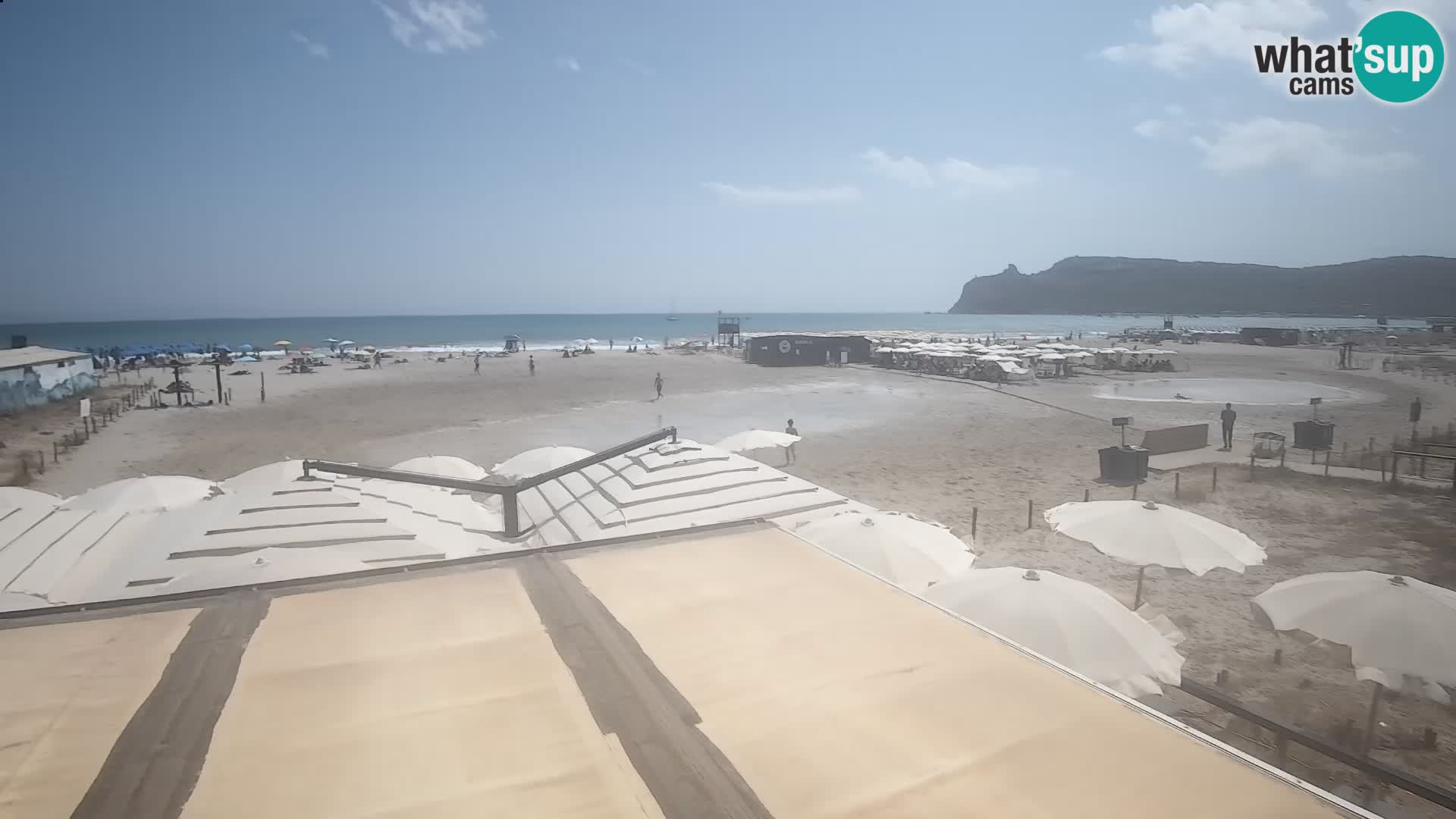Webcam playa de Poetto | Cagliari | Cerdeña