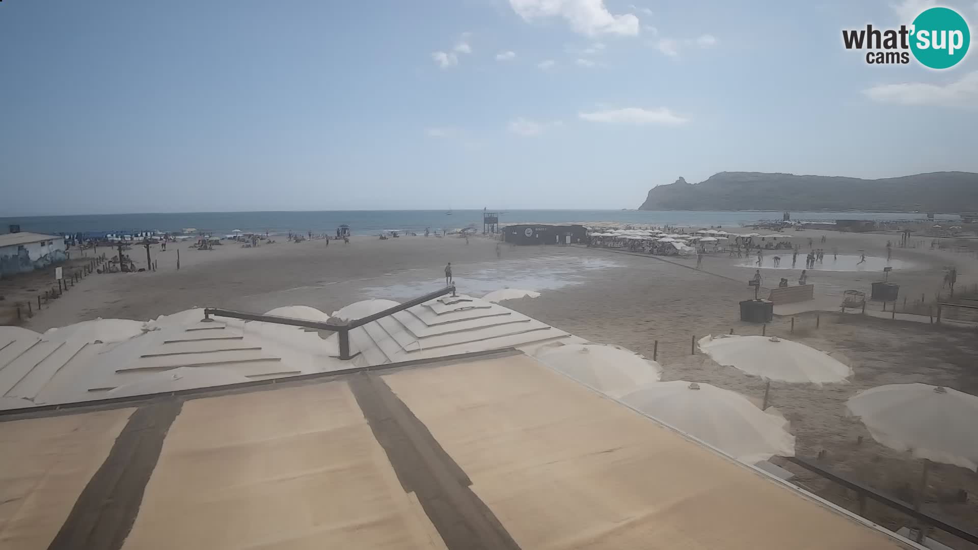 Webcam plage de Poetto | Cagliari | Sardaigne