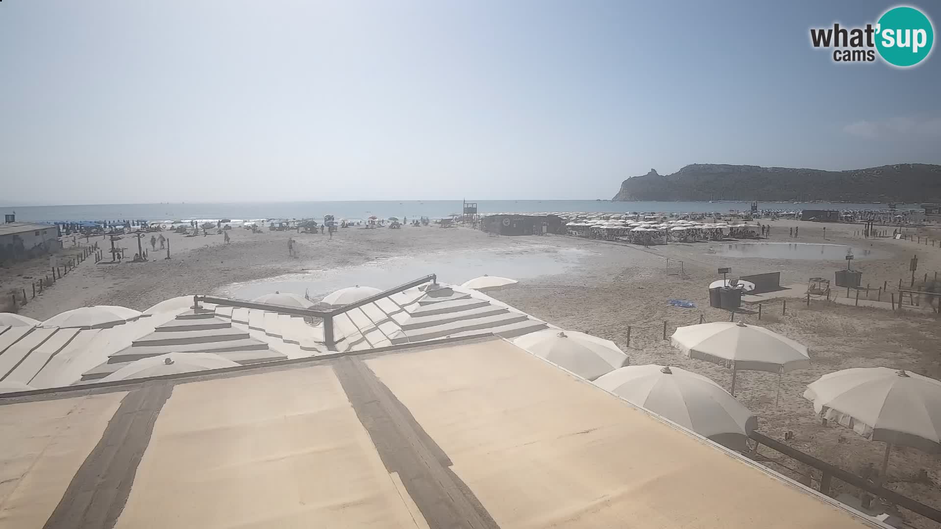 Poetto beach webcam | Cagliari | Sardinia