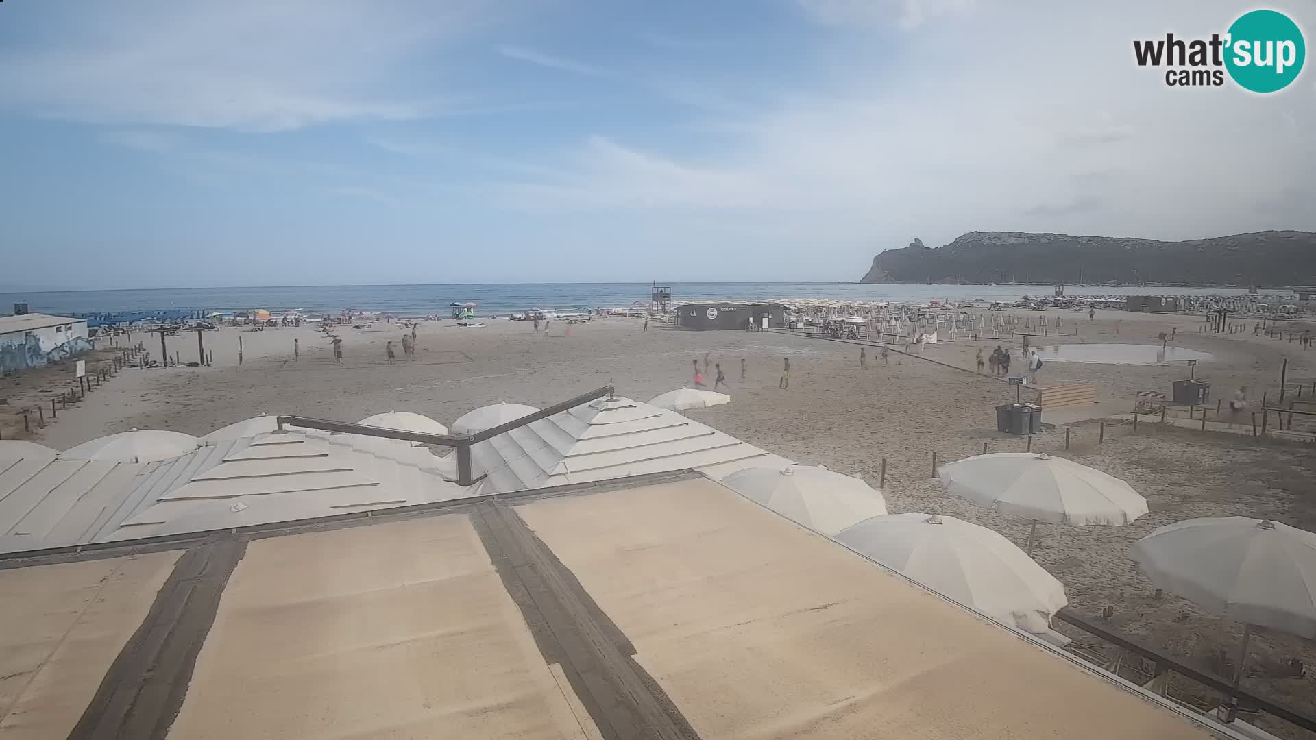 Webcam playa de Poetto | Cagliari | Cerdeña
