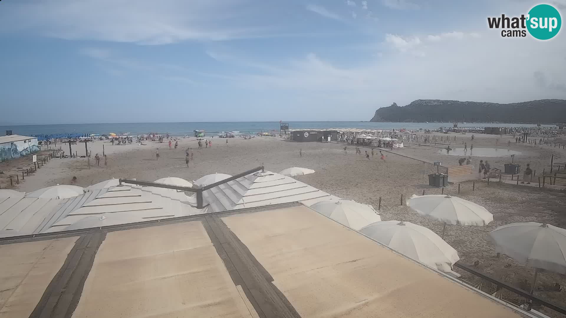 Poetto Strand Webcam | Cagliari | Sardinien
