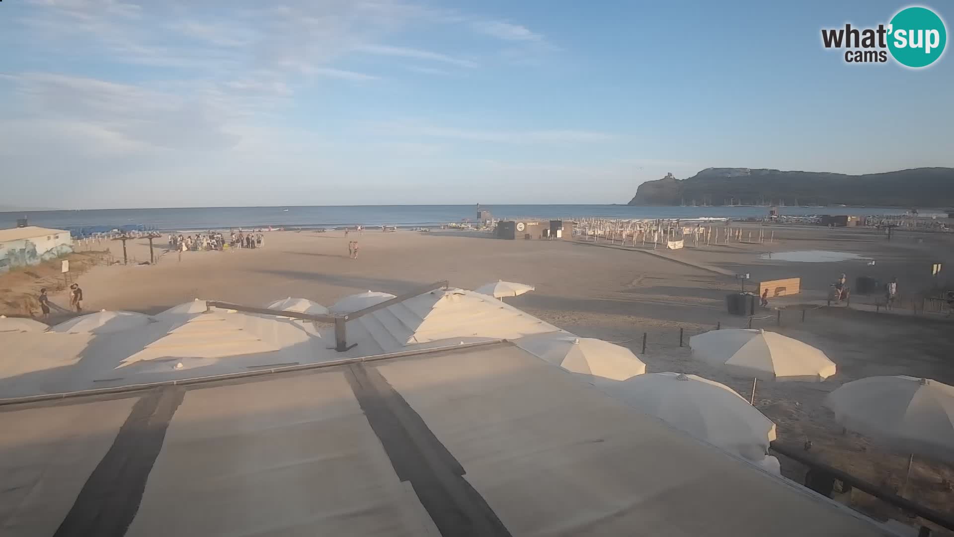 Webcam spiaggia del Poetto | Cagliari | Sardegna