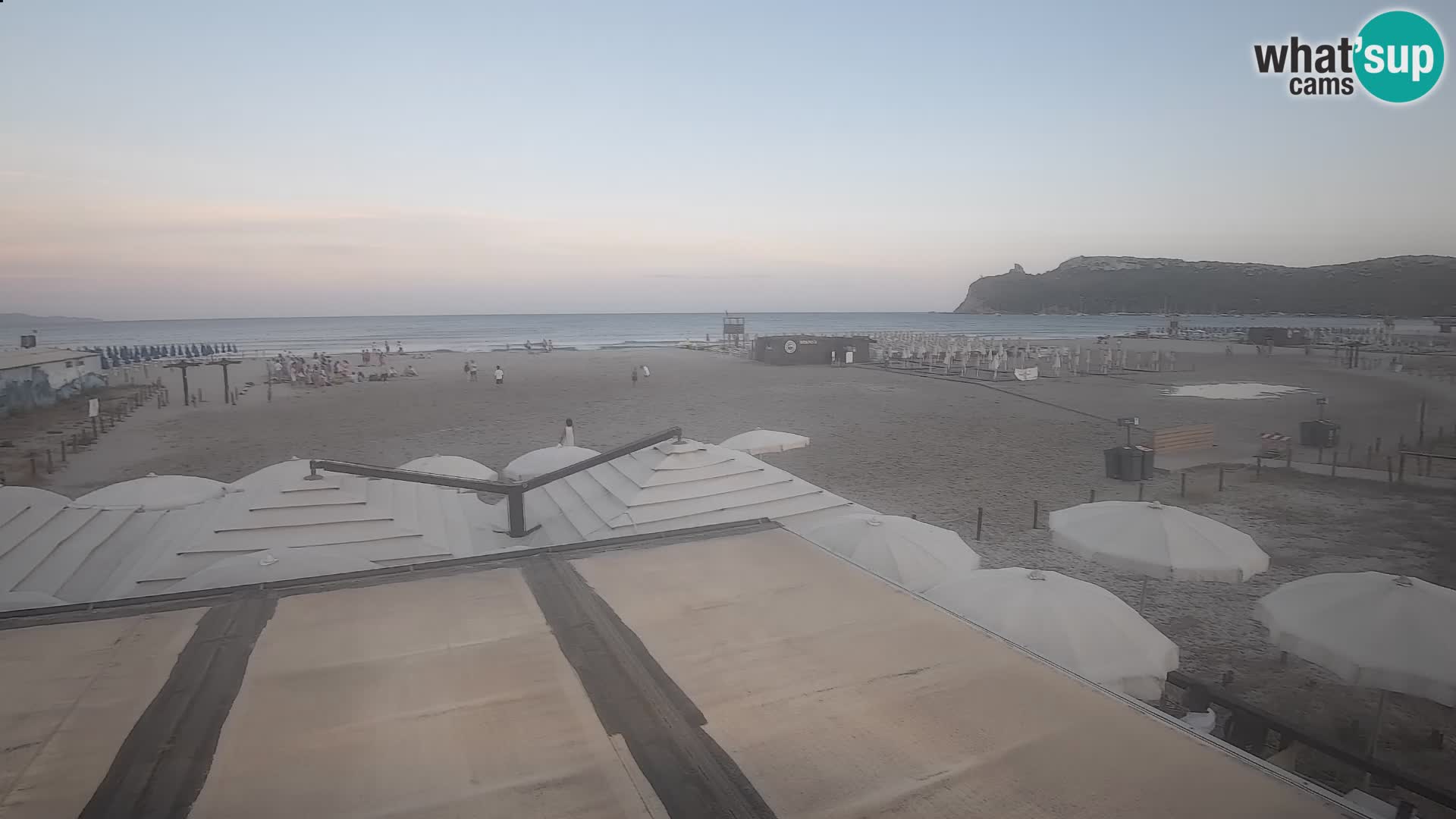 Poetto Strand Webcam | Cagliari | Sardinien