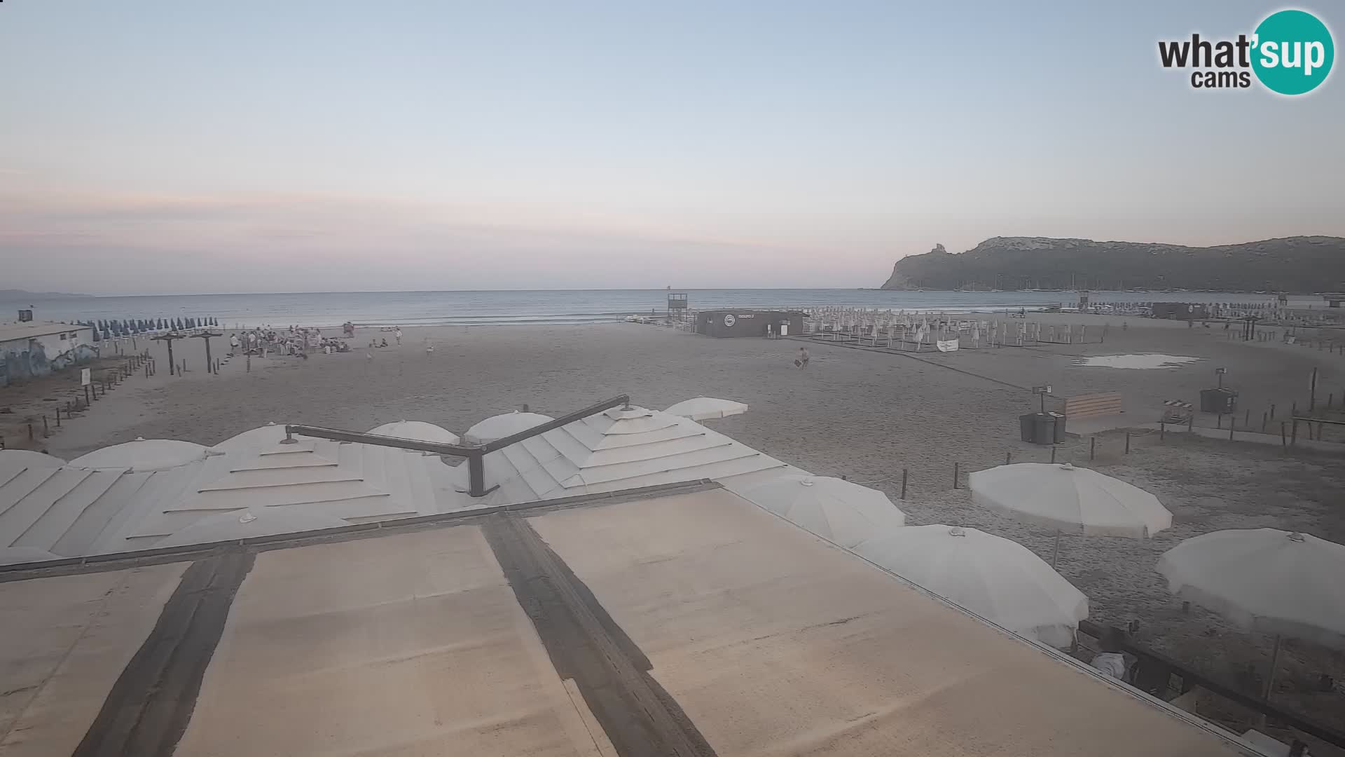 Poetto Strand Webcam | Cagliari | Sardinien