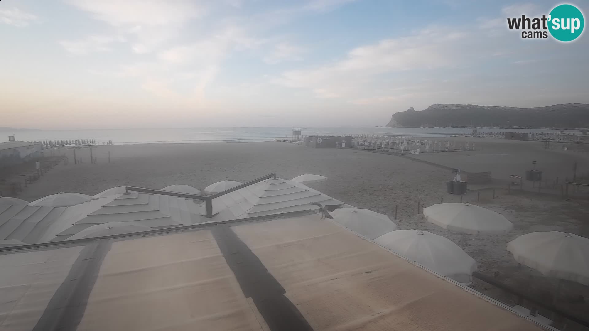 Poetto beach webcam | Cagliari | Sardinia