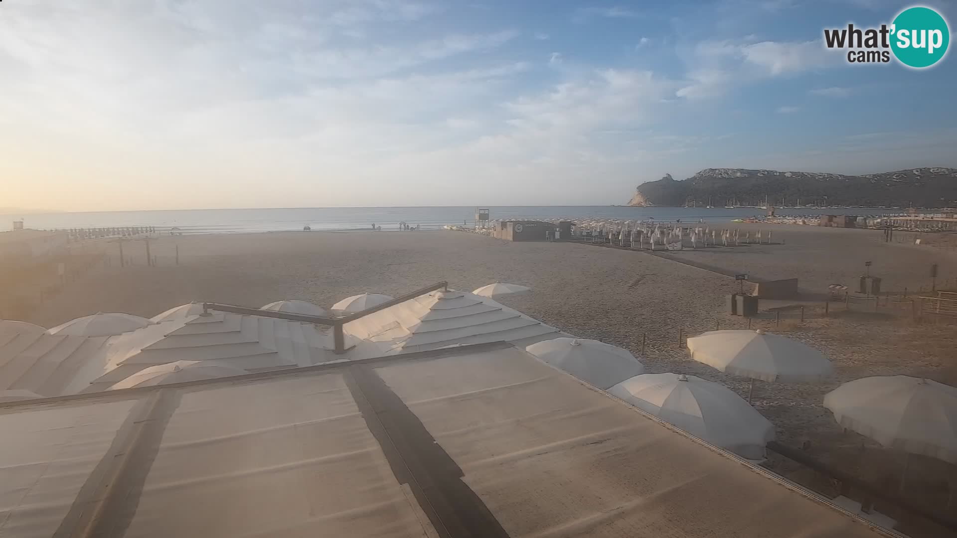Poetto beach webcam | Cagliari | Sardinia