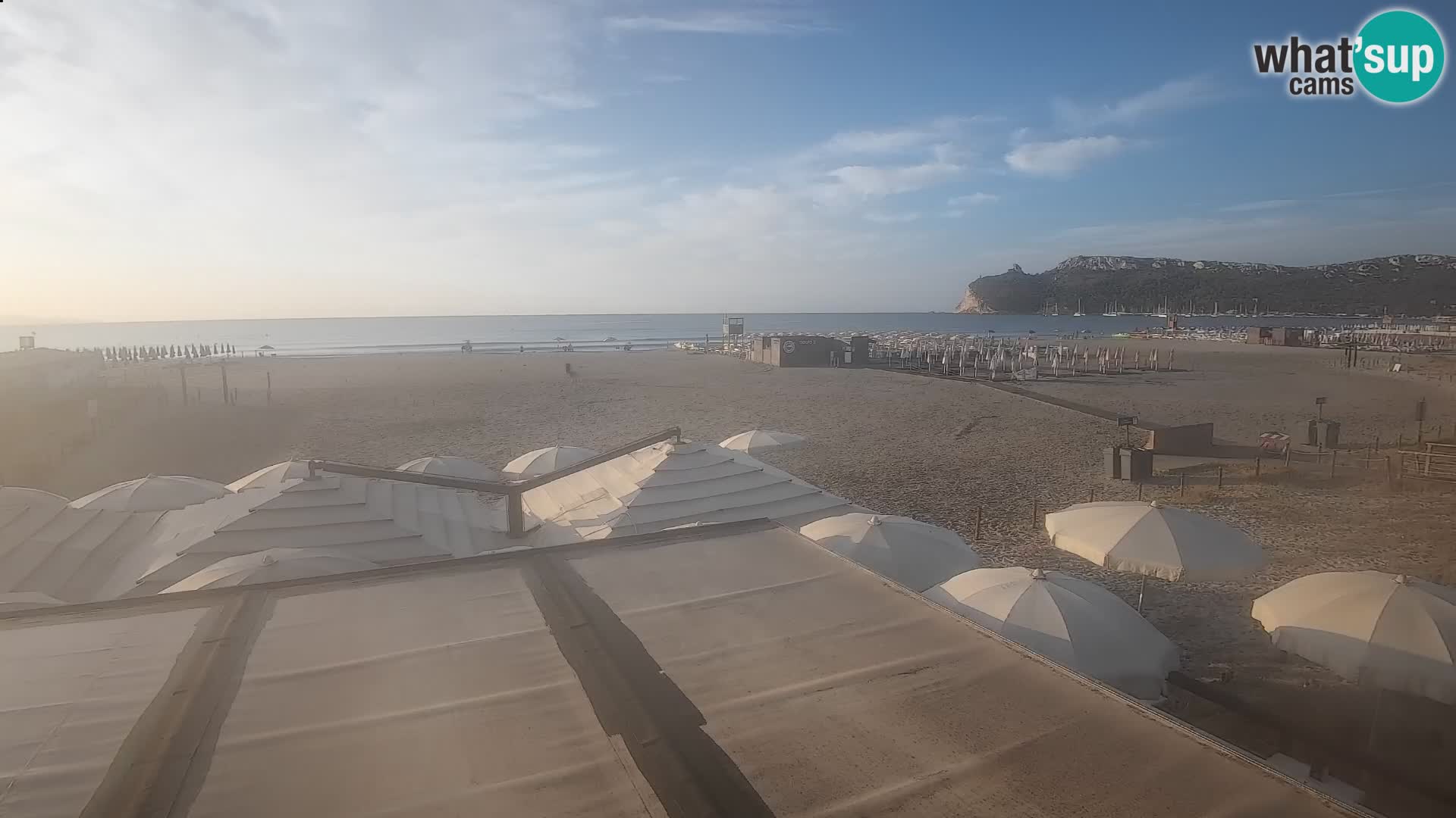 Poetto Strand Webcam | Cagliari | Sardinien