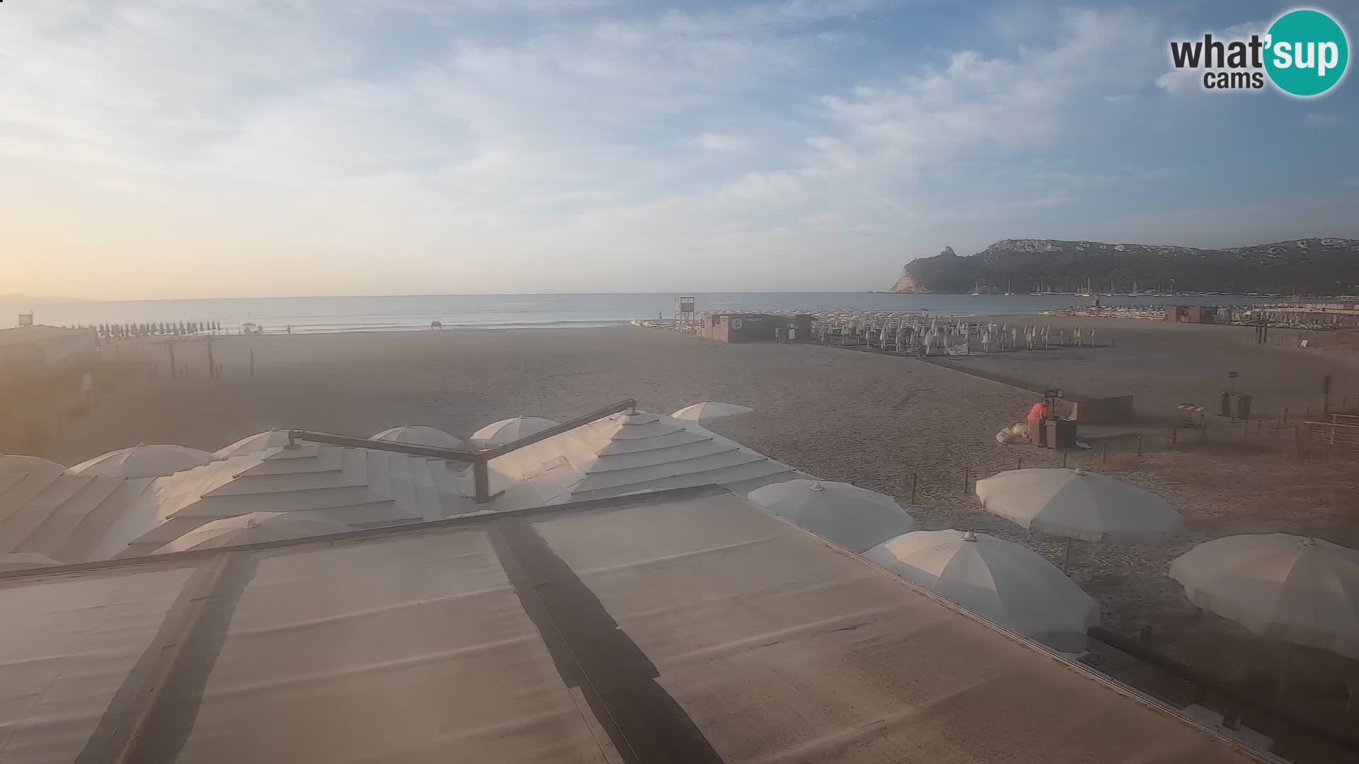 Webcam spiaggia del Poetto | Cagliari | Sardegna