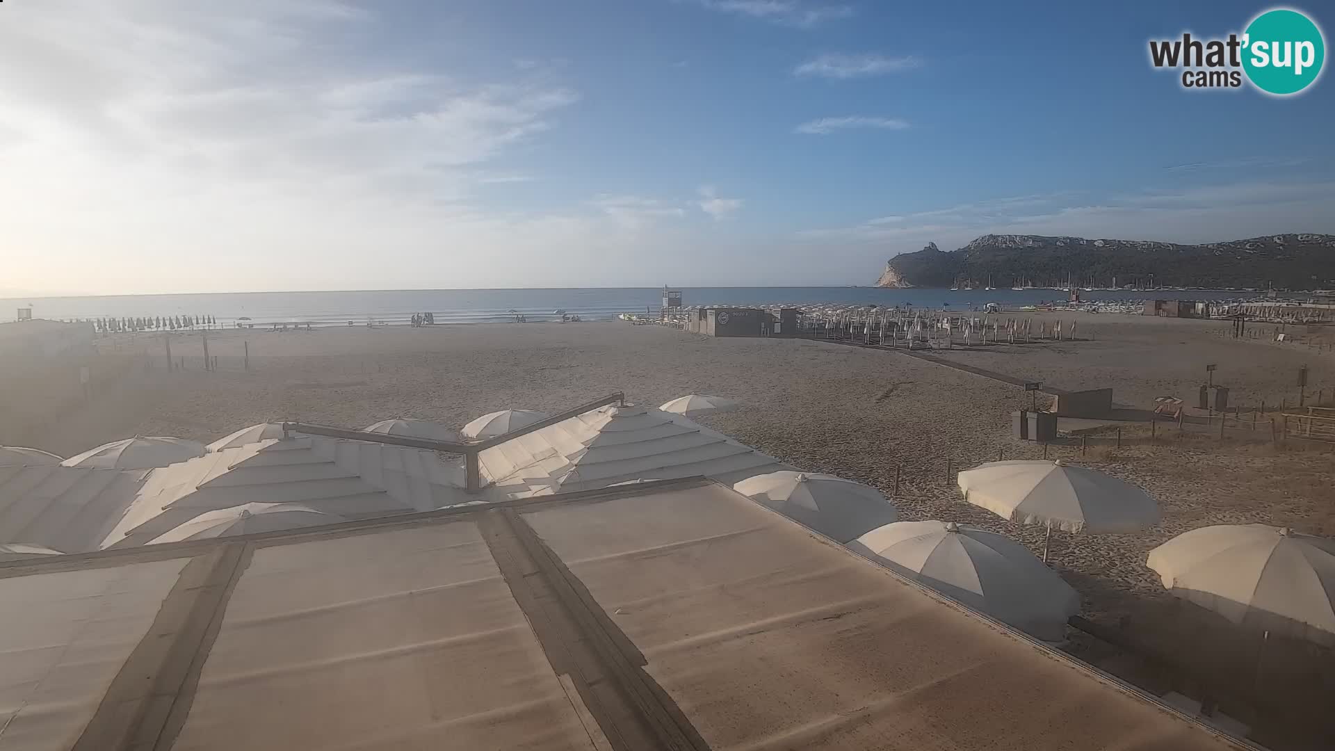 Poetto Strand Webcam | Cagliari | Sardinien