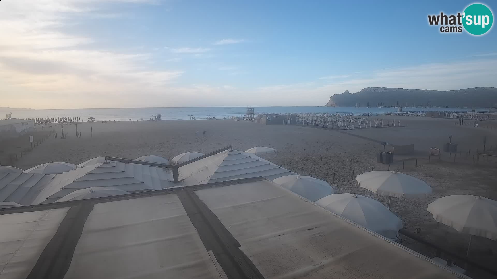 Webcam spiaggia del Poetto | Cagliari | Sardegna