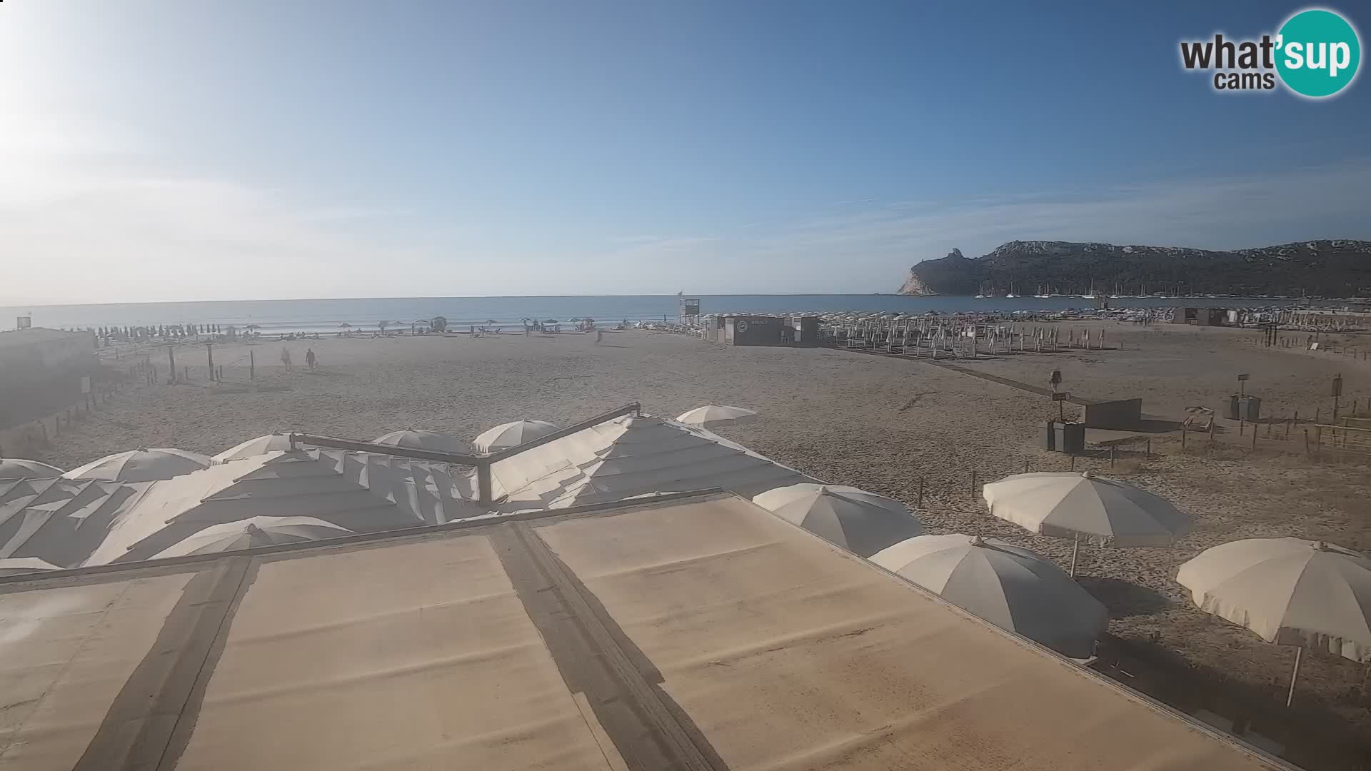 Poetto beach webcam | Cagliari | Sardinia