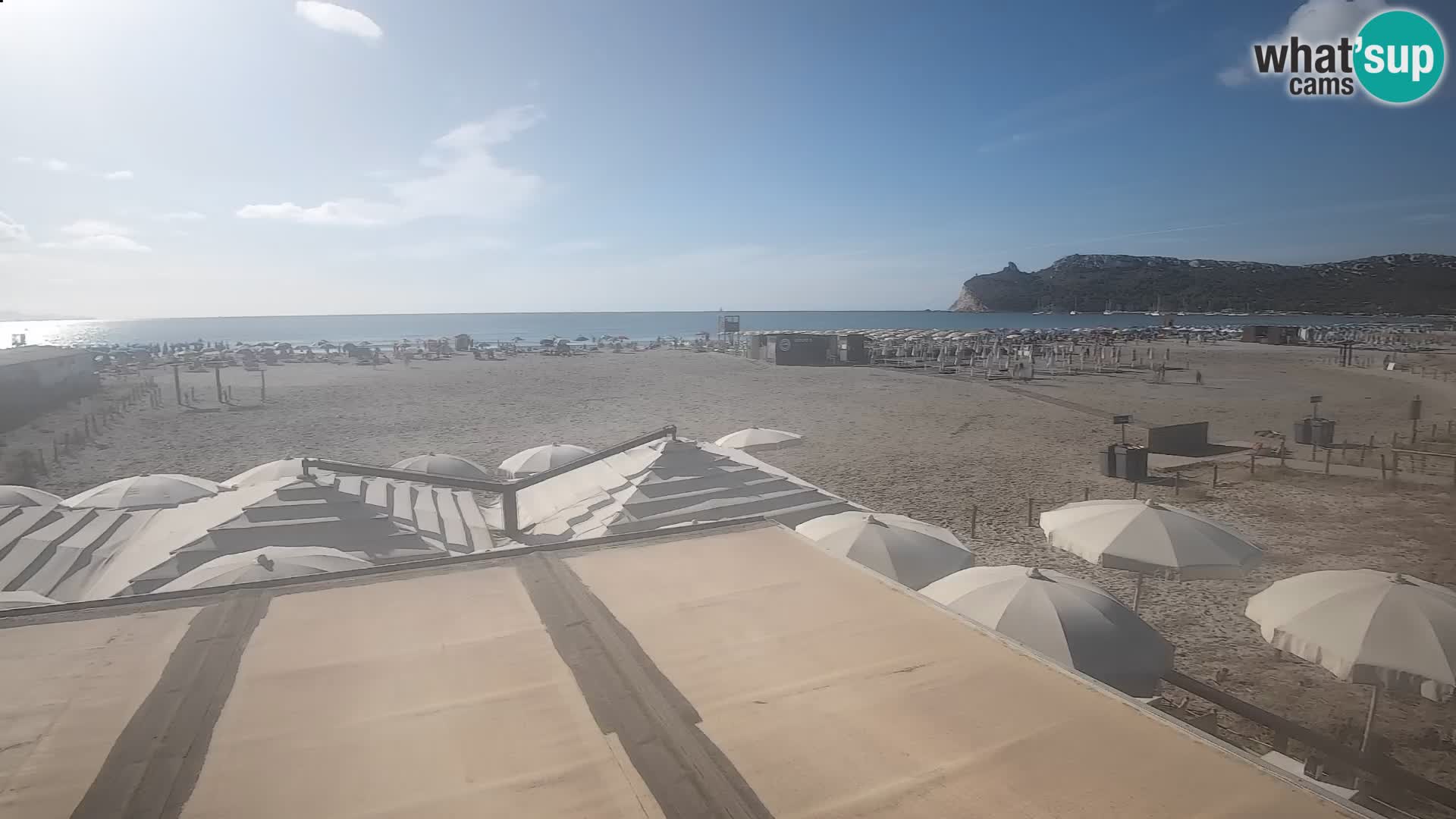 Webcam spiaggia del Poetto | Cagliari | Sardegna