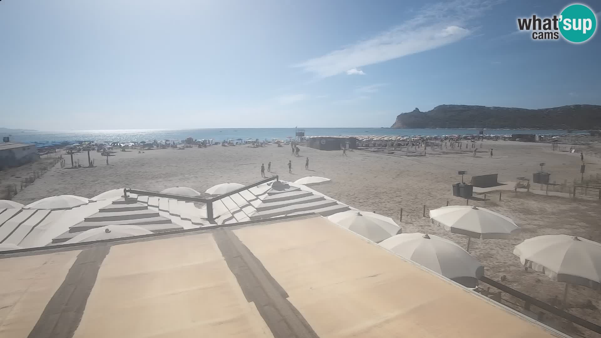 Webcam plage de Poetto | Cagliari | Sardaigne