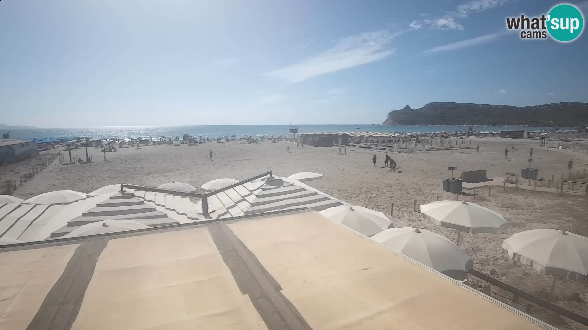 Poetto beach webcam | Cagliari | Sardinia