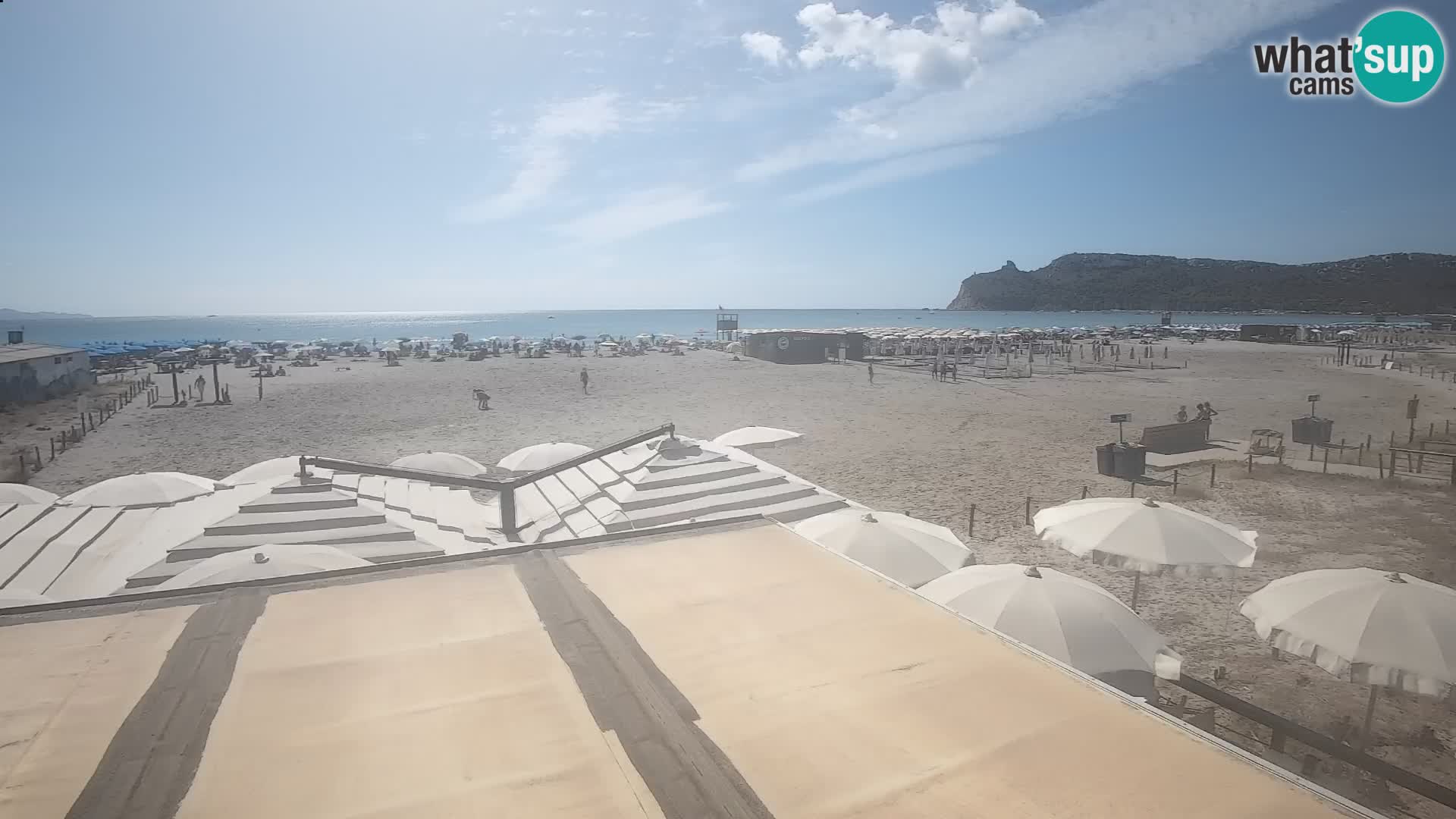 Webcam plage de Poetto | Cagliari | Sardaigne