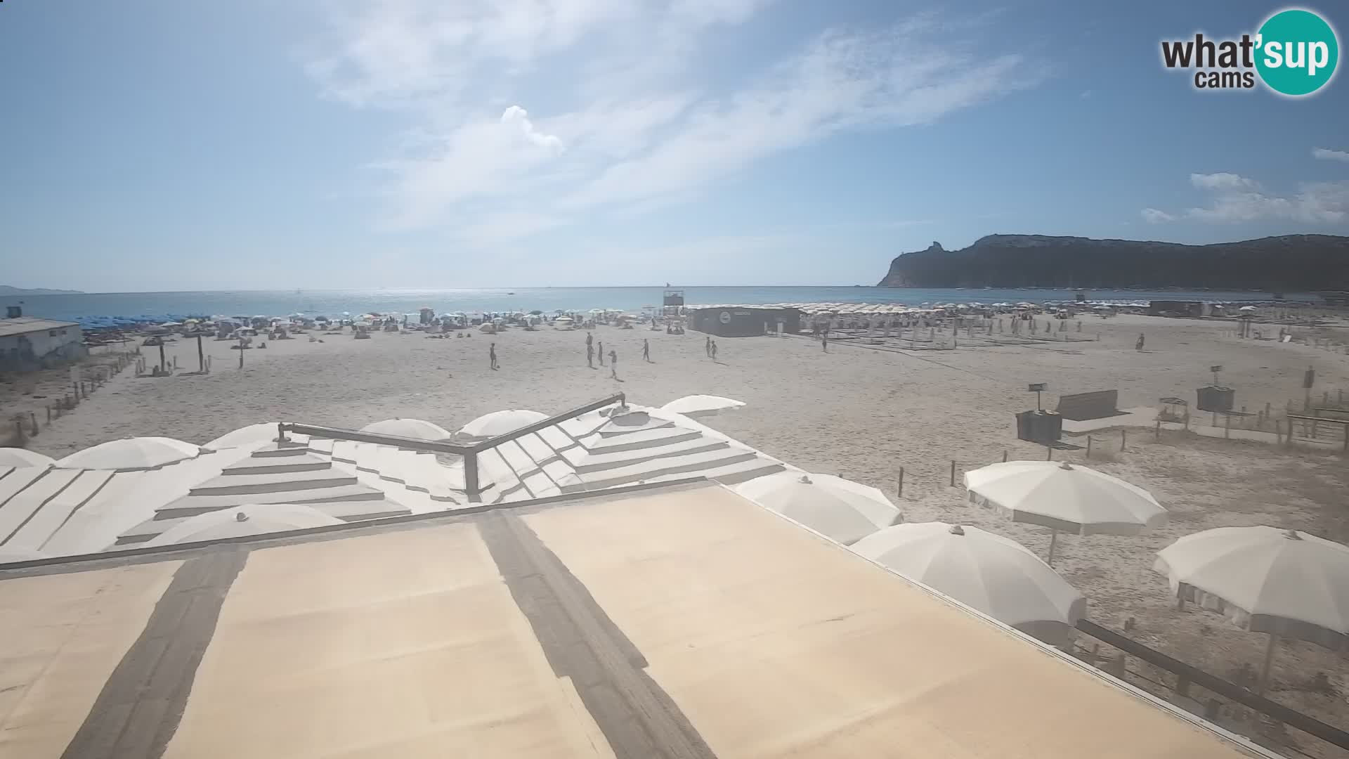 Webcam spiaggia del Poetto | Cagliari | Sardegna