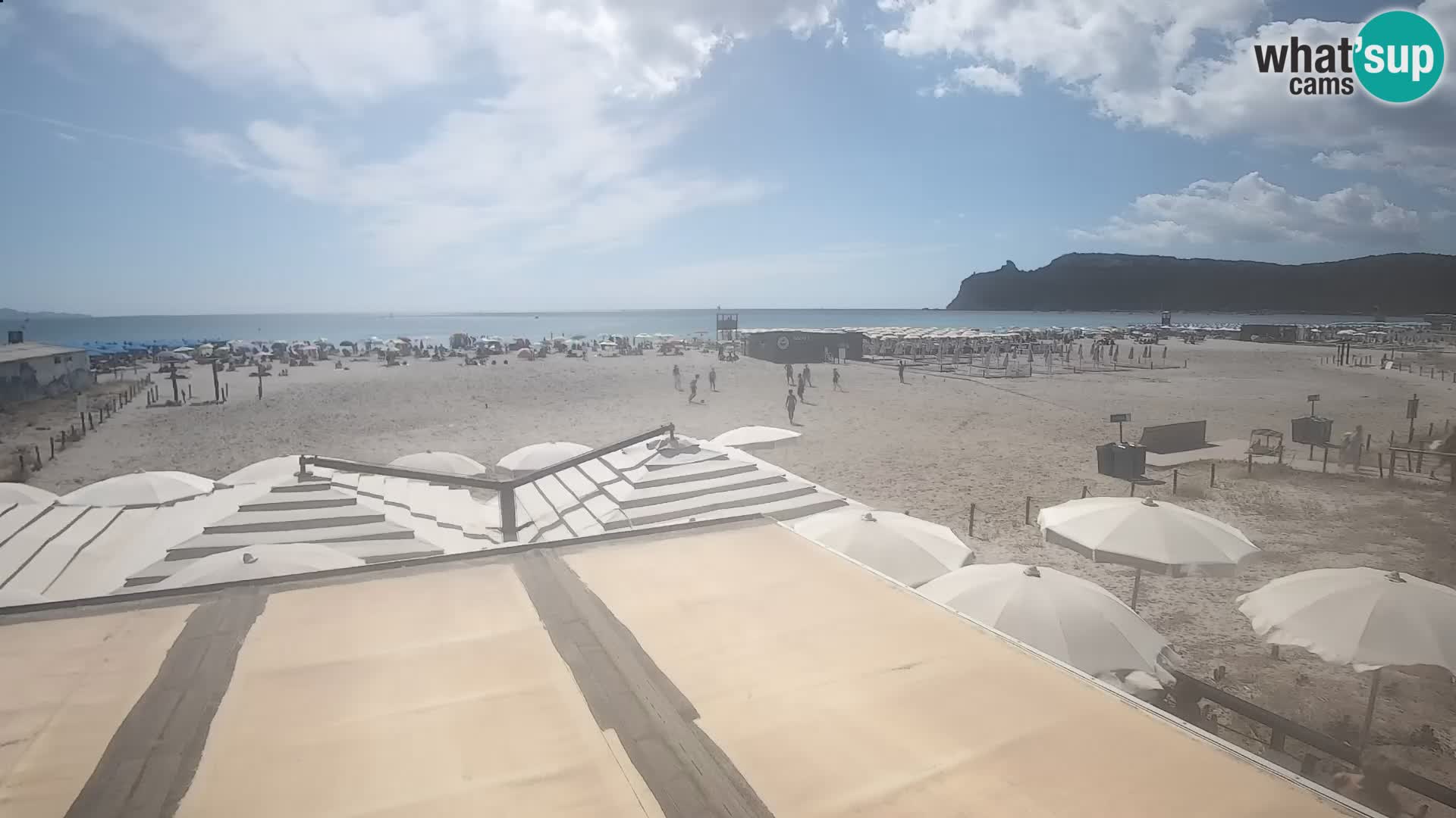 Poetto Strand Webcam | Cagliari | Sardinien
