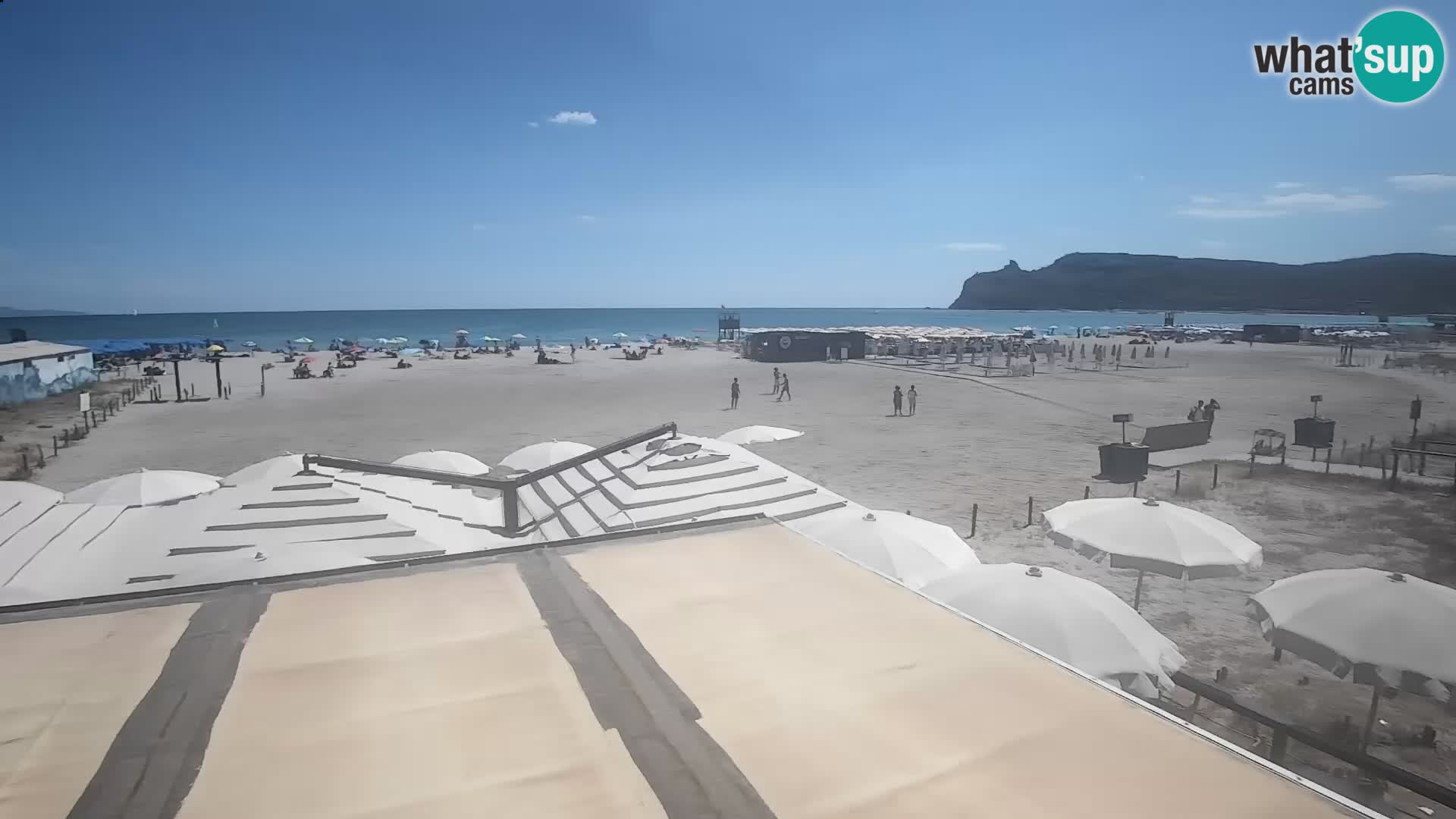 Webcam spiaggia del Poetto | Cagliari | Sardegna