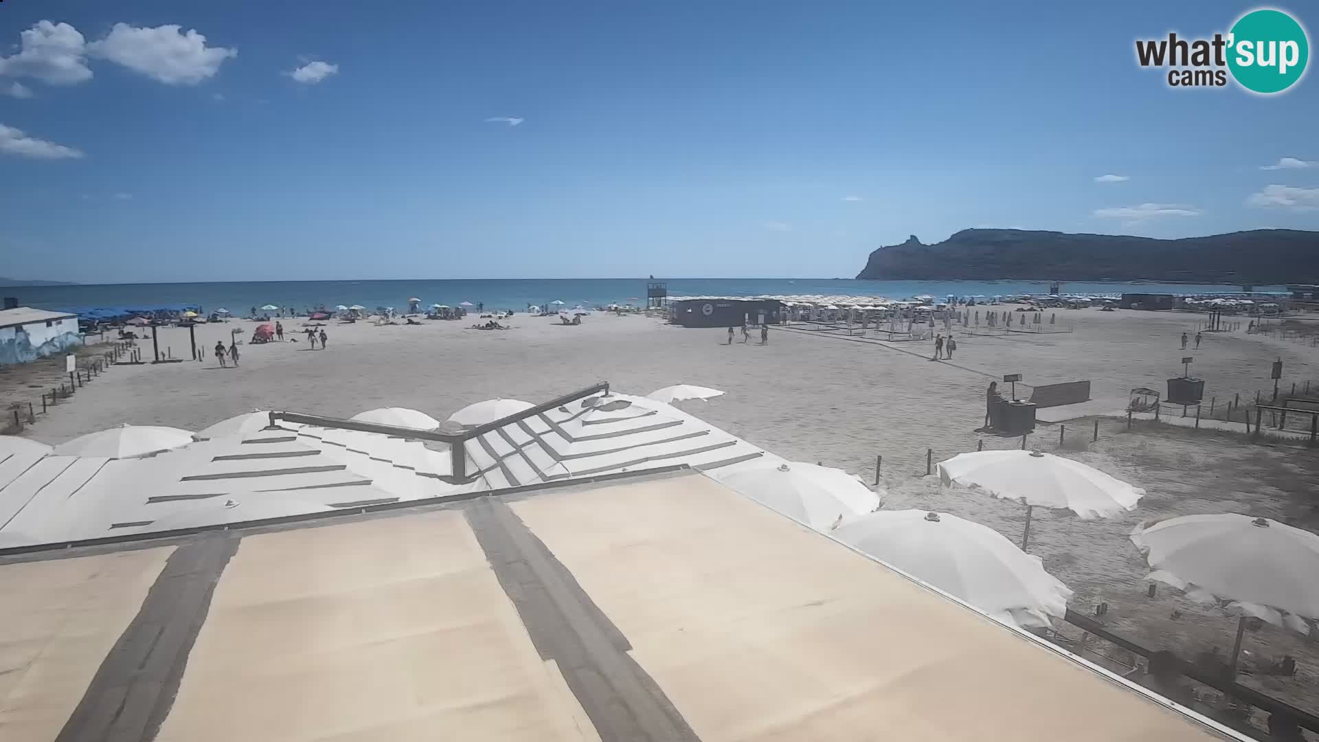 Webcam spiaggia del Poetto | Cagliari | Sardegna