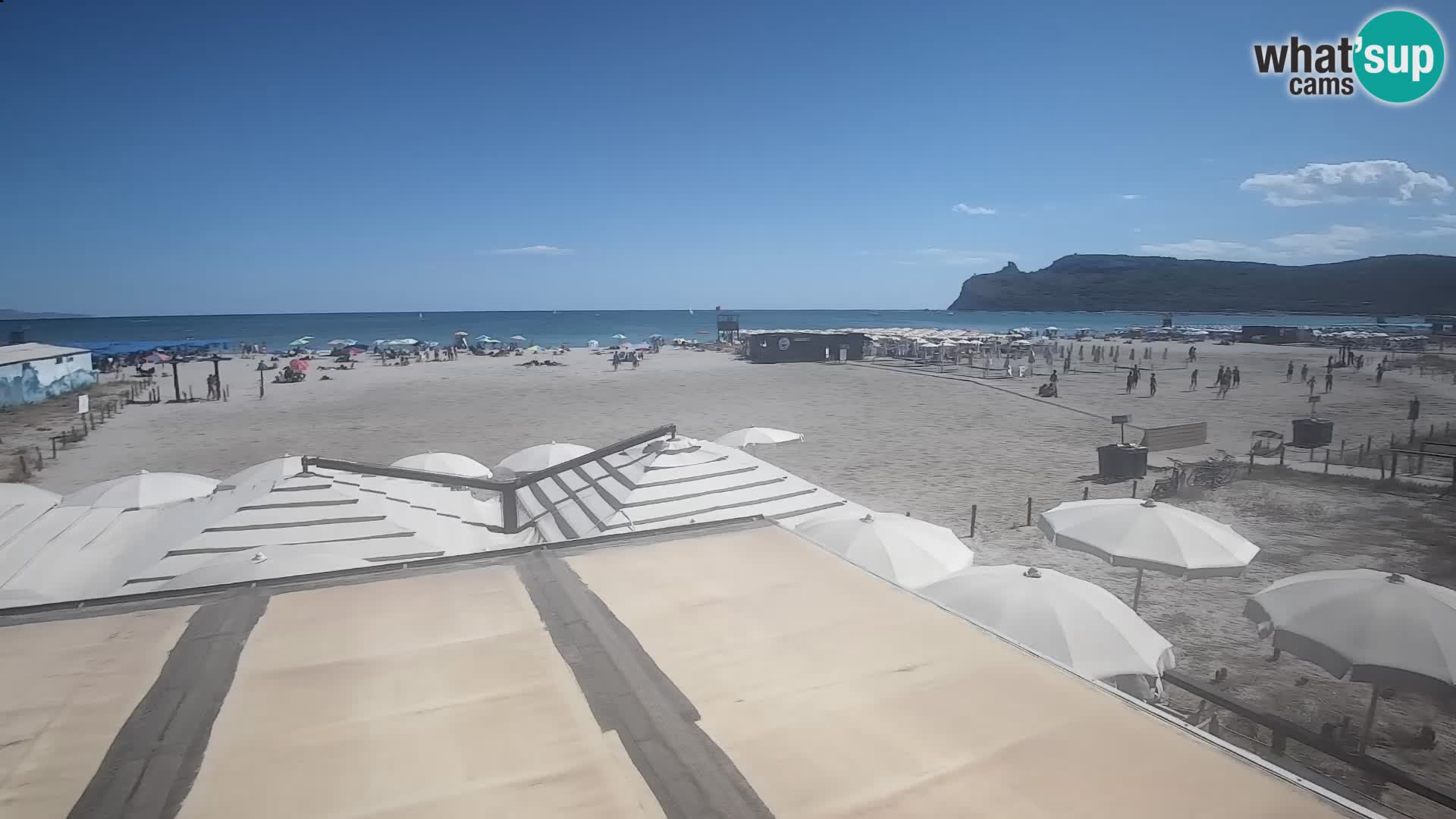 Webcam playa de Poetto | Cagliari | Cerdeña