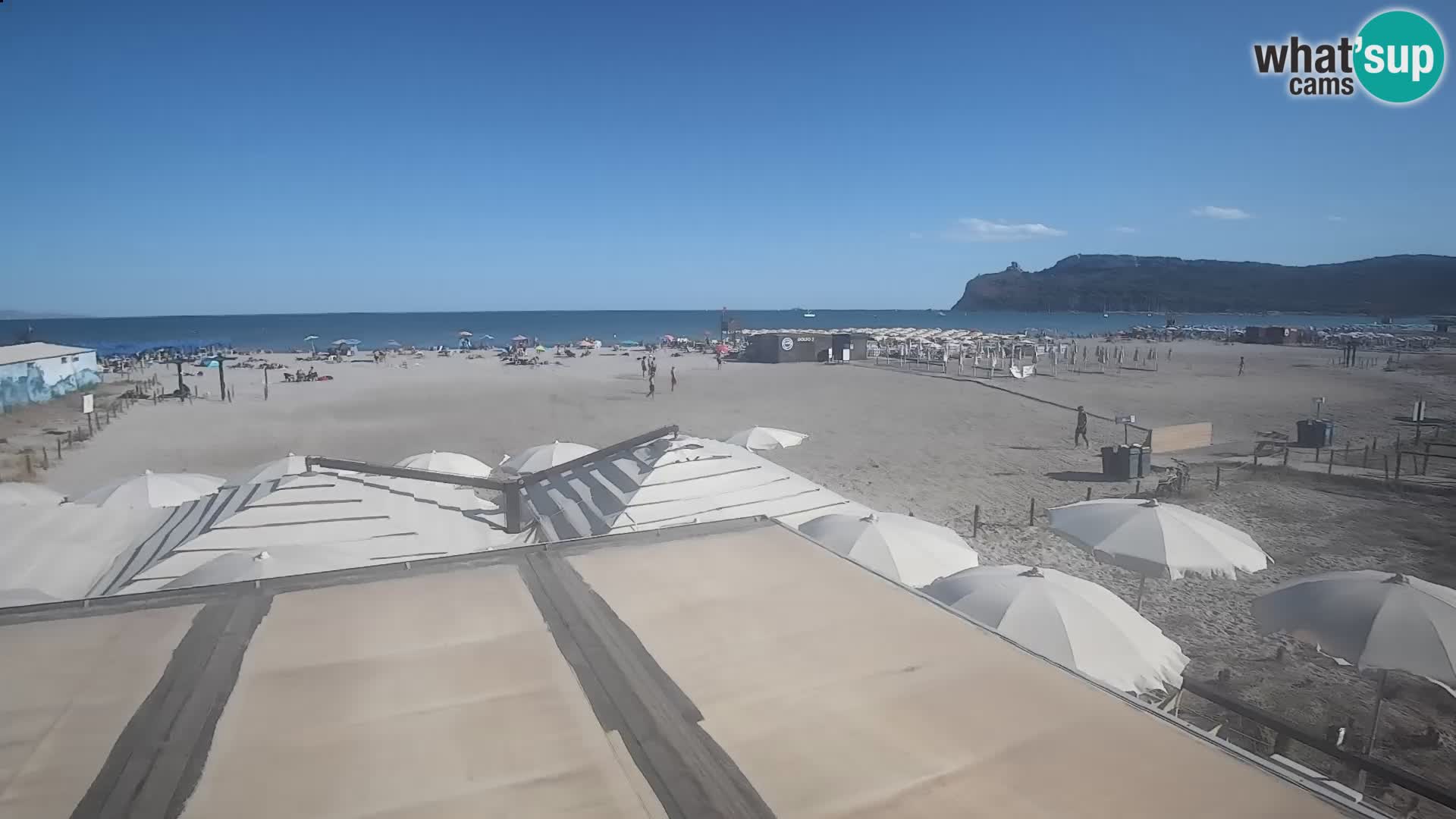 Webcam playa de Poetto | Cagliari | Cerdeña