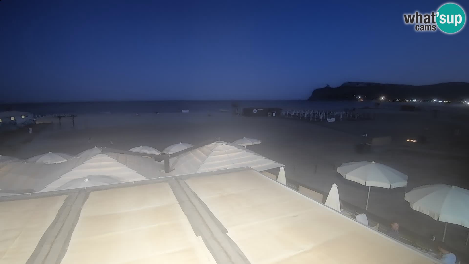 Poetto Strand Webcam | Cagliari | Sardinien