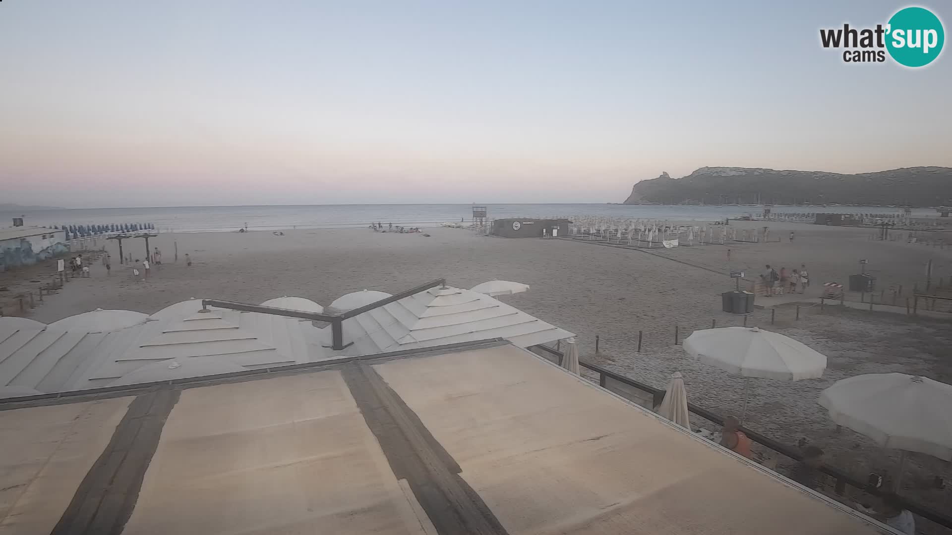 Webcam plage de Poetto | Cagliari | Sardaigne