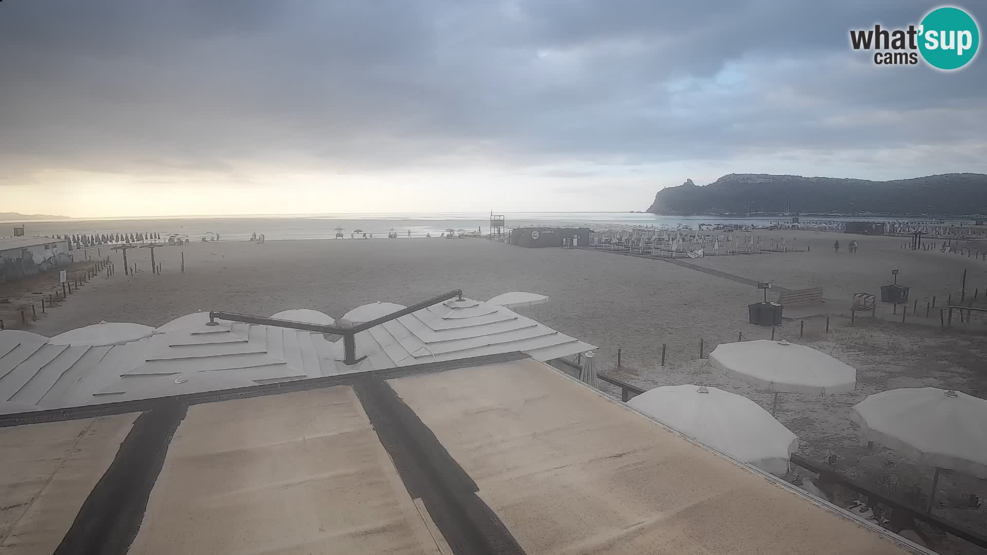 Poetto beach webcam | Cagliari | Sardinia