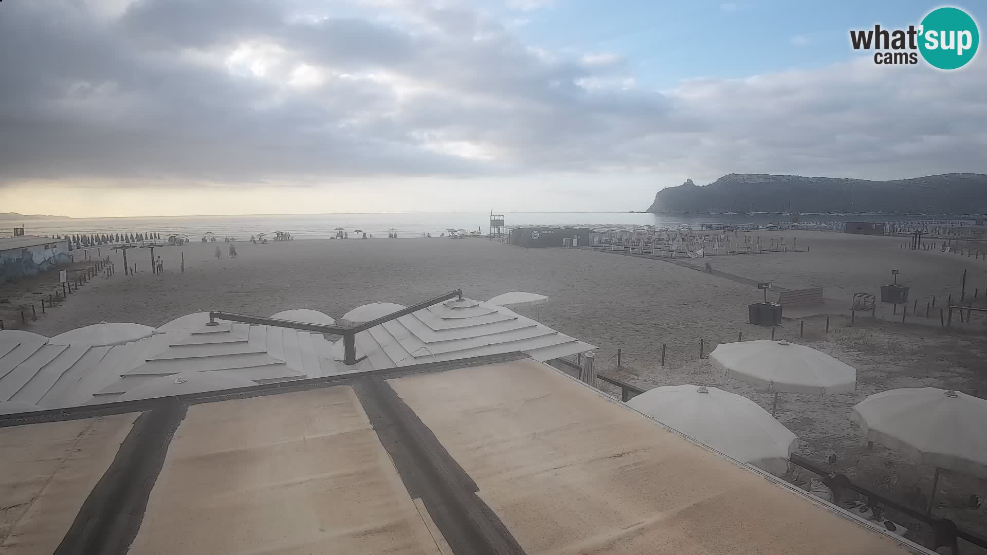 Poetto Strand Webcam | Cagliari | Sardinien