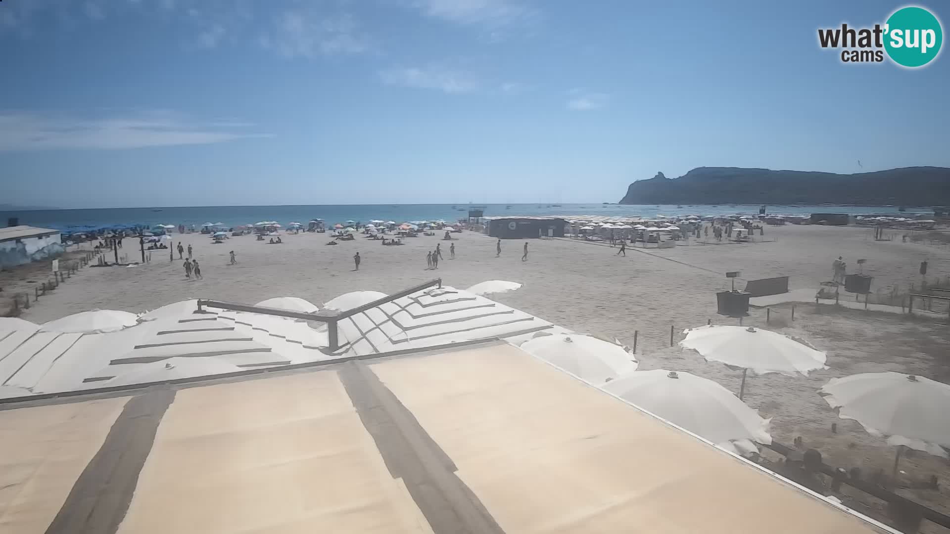 Poetto Strand Webcam | Cagliari | Sardinien