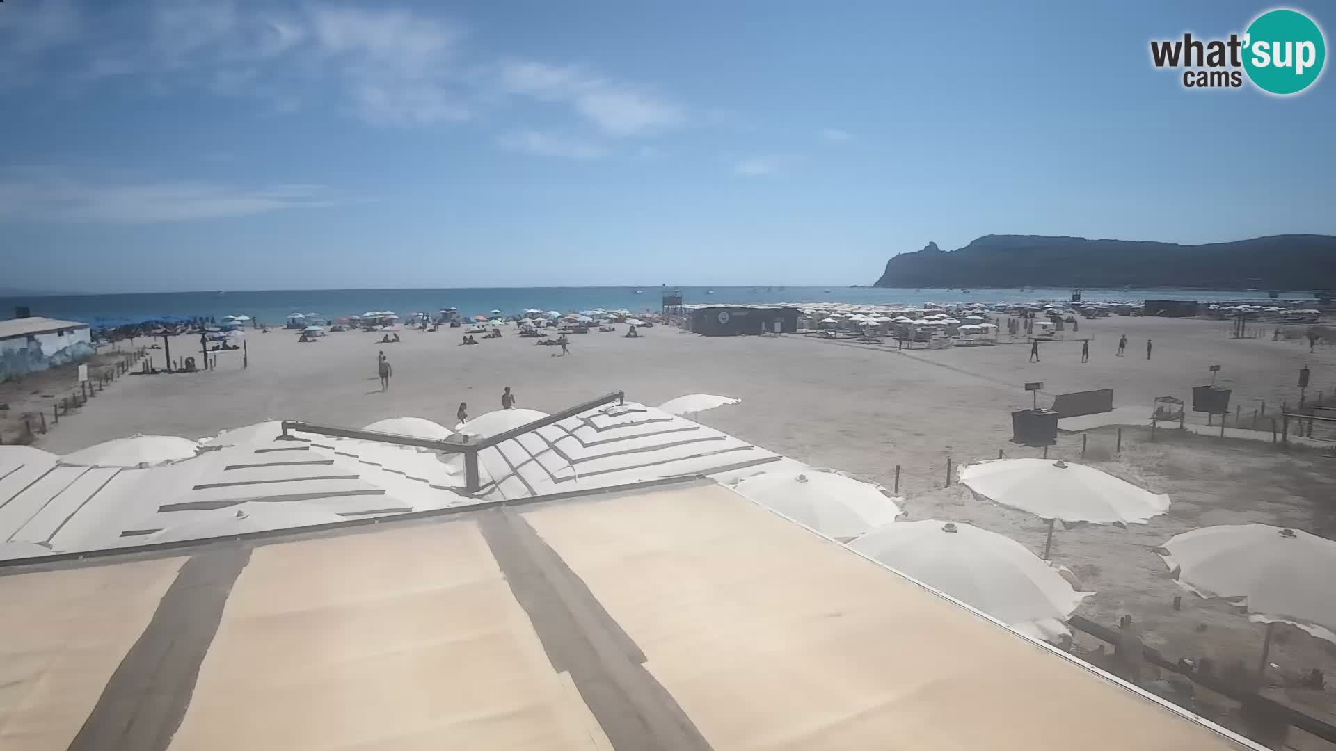 Poetto Strand Webcam | Cagliari | Sardinien