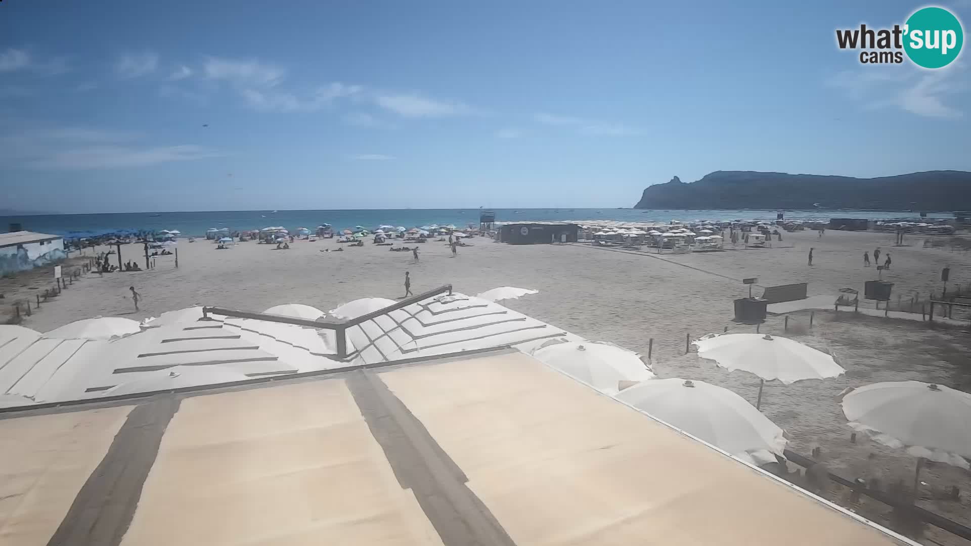 Webcam spiaggia del Poetto | Cagliari | Sardegna