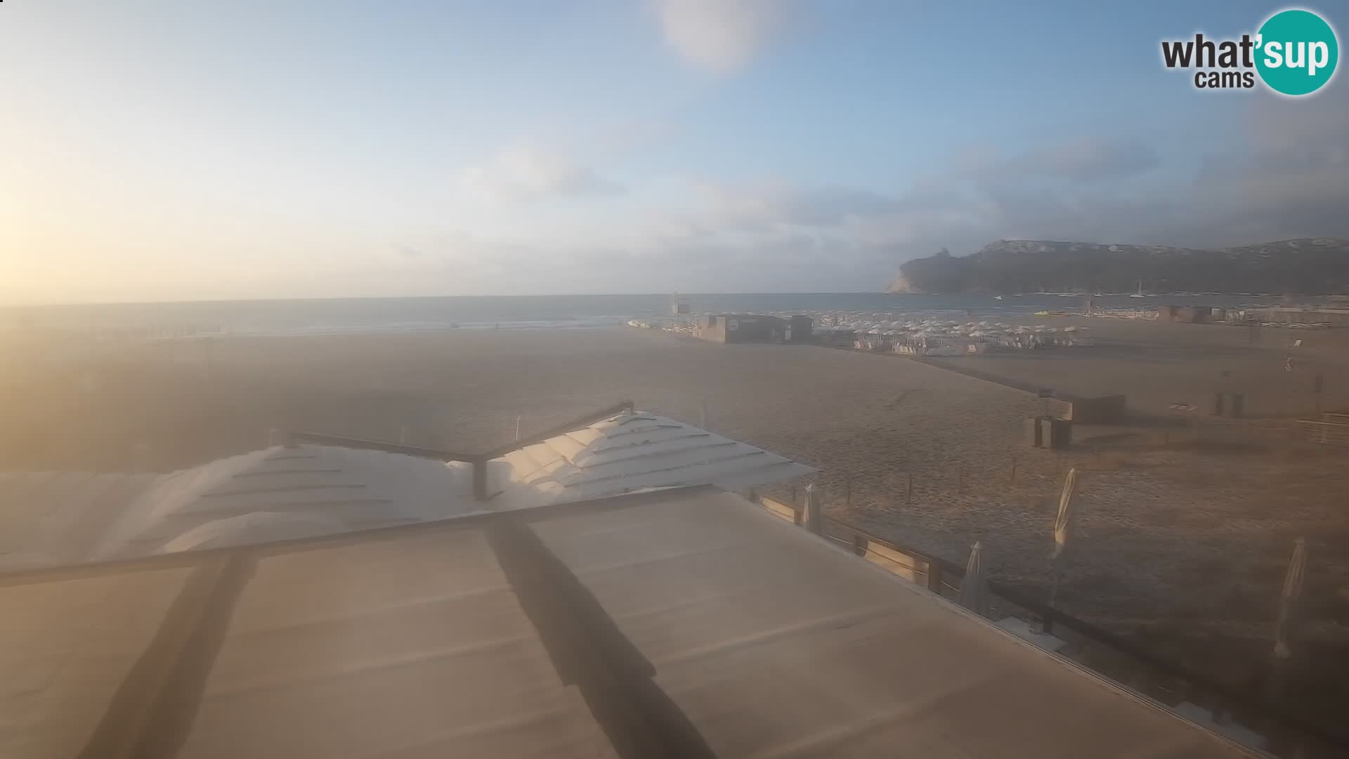 Poetto beach webcam | Cagliari | Sardinia