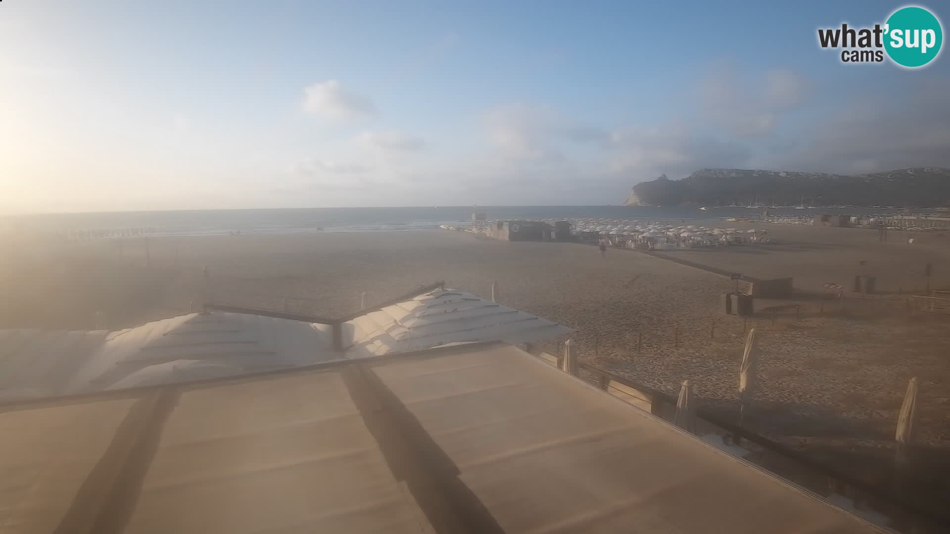 Webcam plage de Poetto | Cagliari | Sardaigne