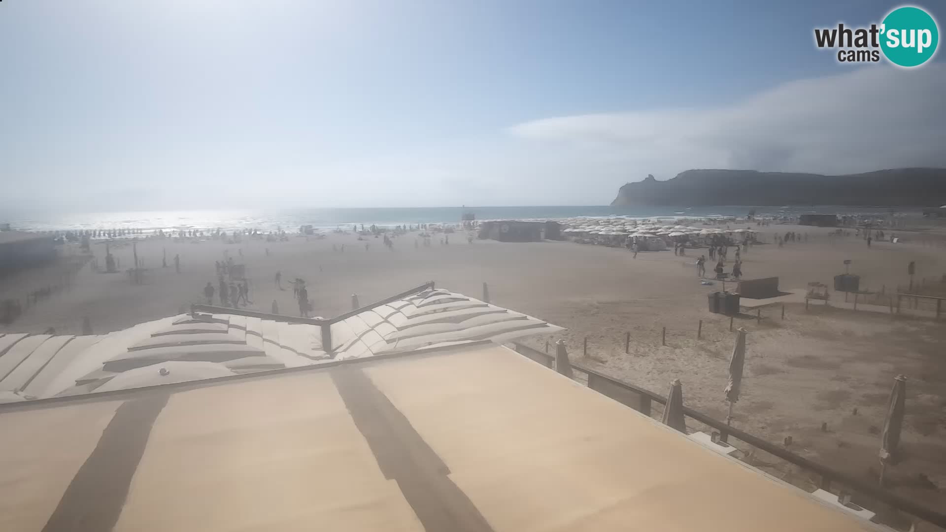 Poetto beach webcam | Cagliari | Sardinija