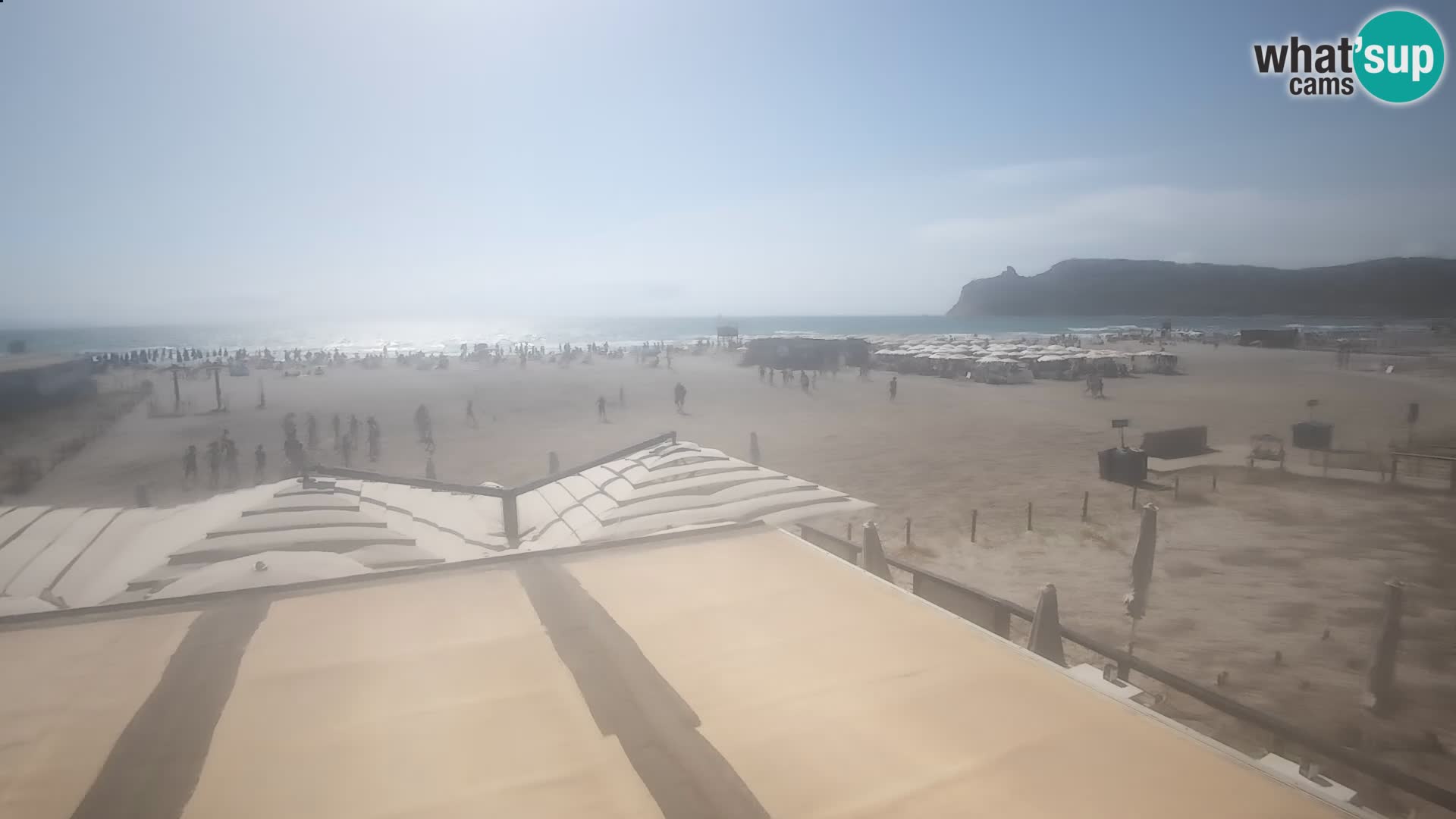 Poetto beach webcam | Cagliari | Sardinia