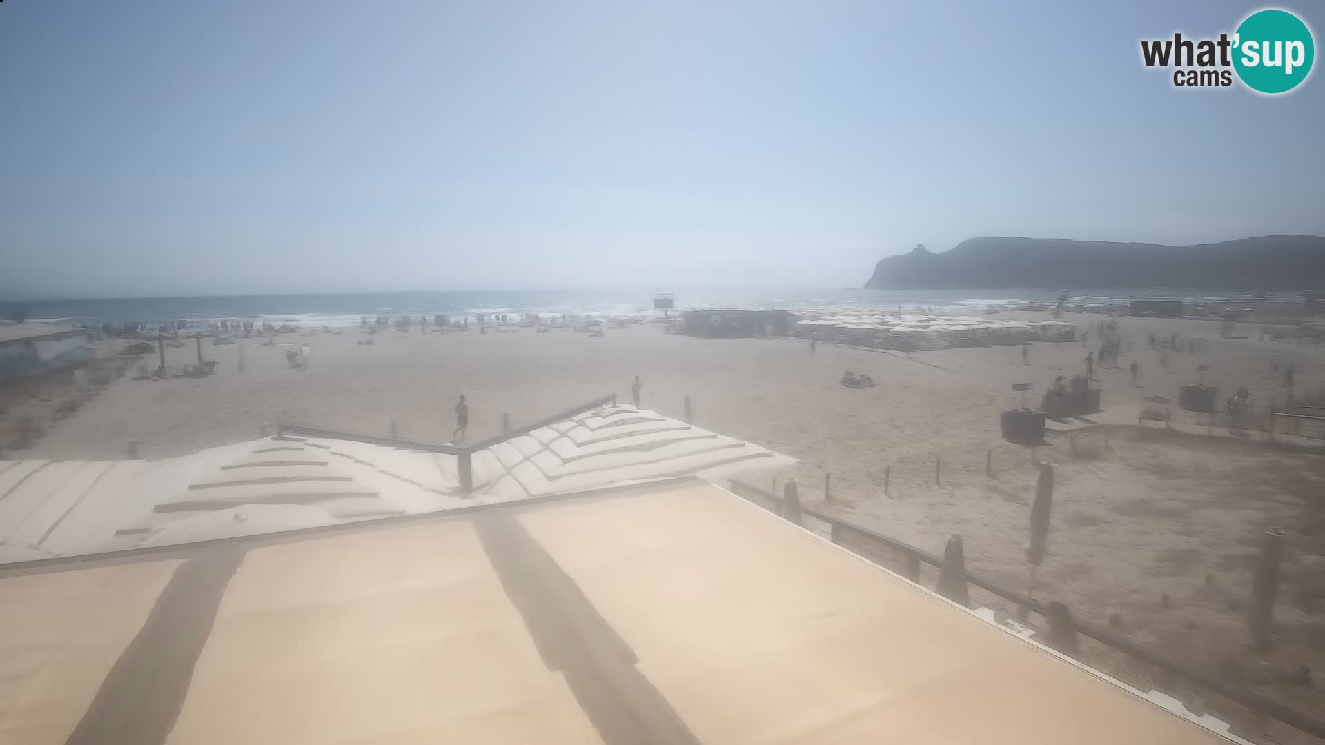 Poetto beach webcam | Cagliari | Sardinija