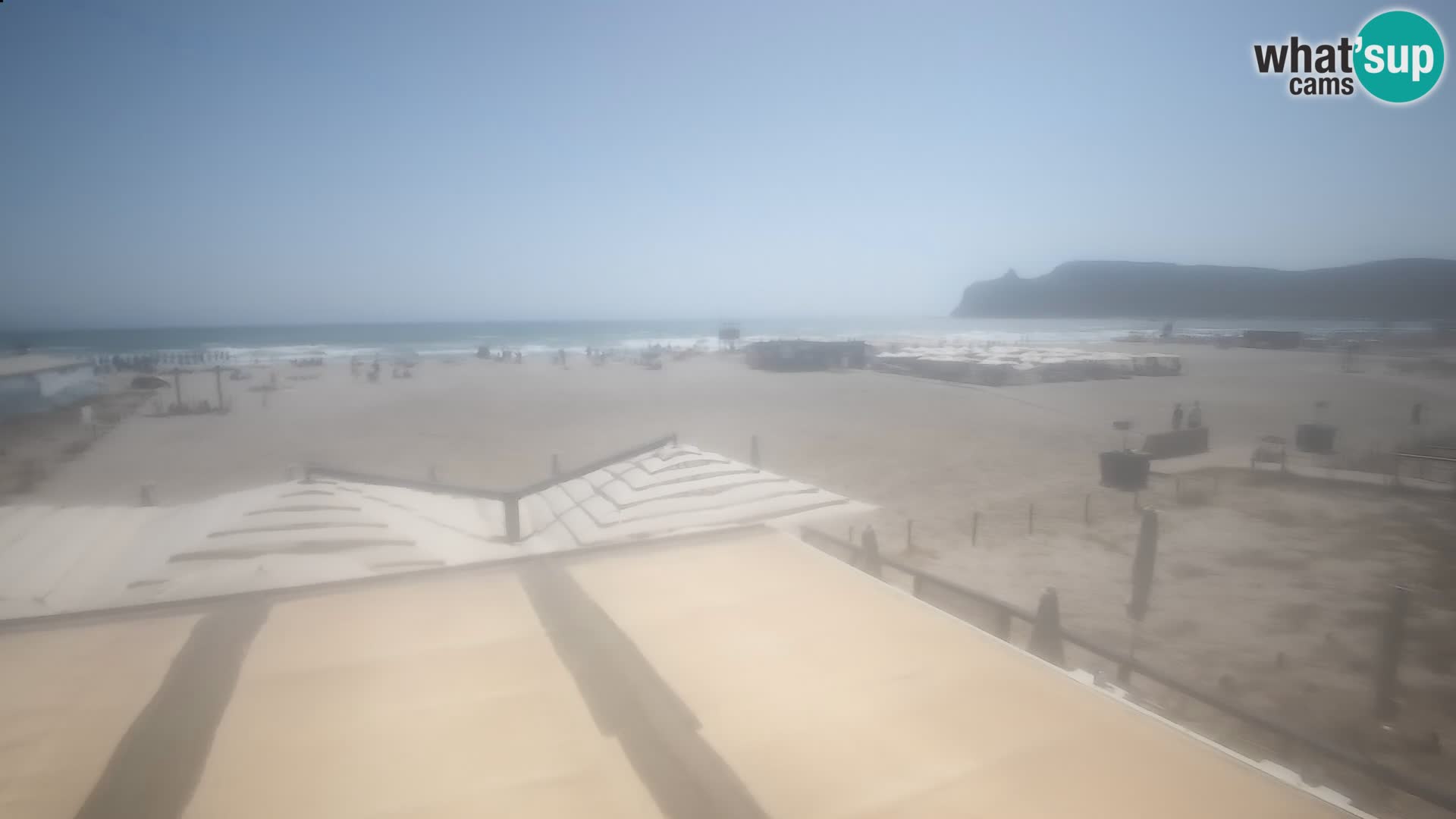Poetto beach webcam | Cagliari | Sardinija