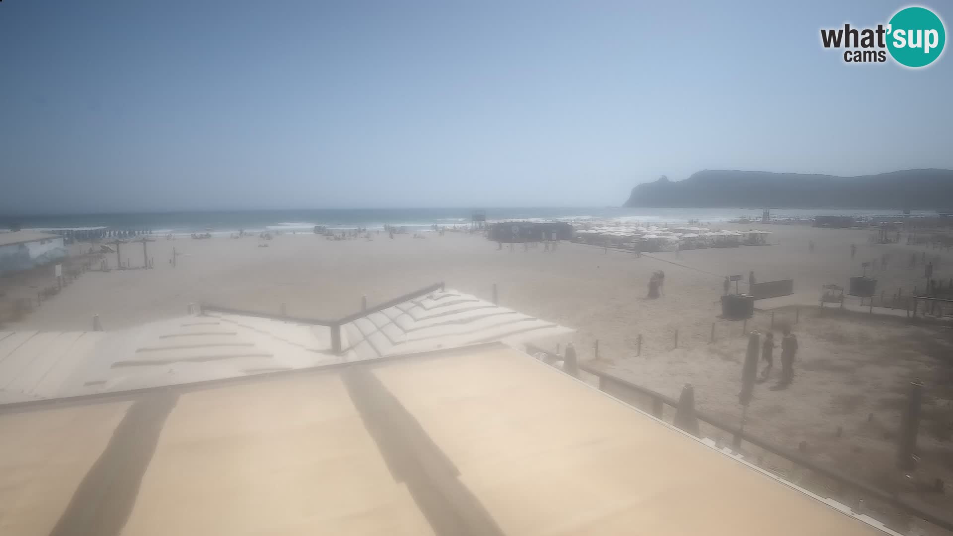 Webcam plage de Poetto | Cagliari | Sardaigne