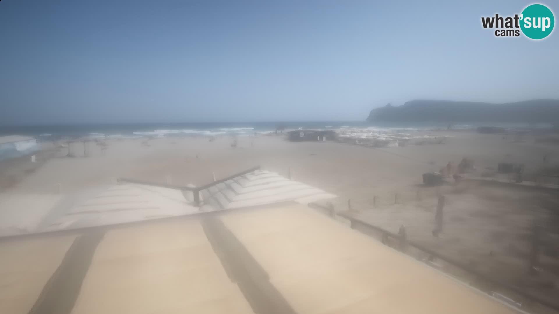 Webcam spiaggia del Poetto | Cagliari | Sardegna