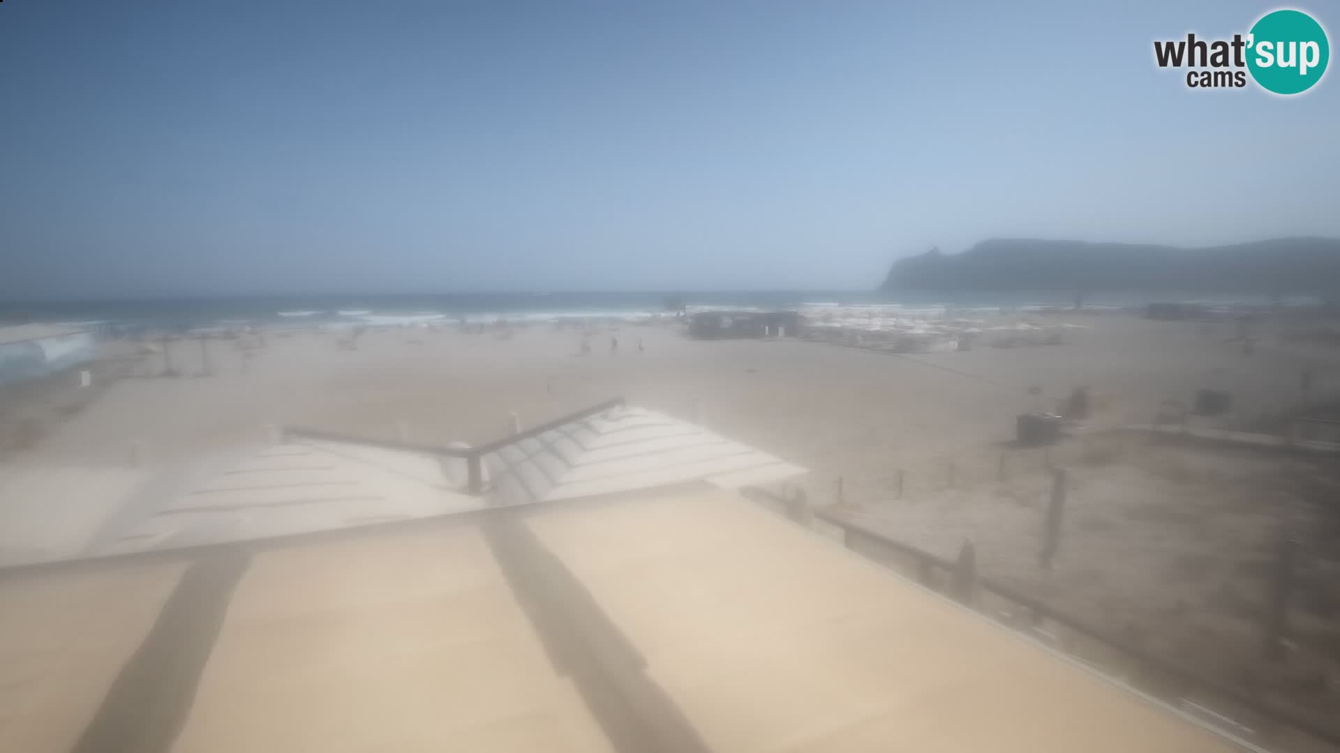 Poetto Strand Webcam | Cagliari | Sardinien