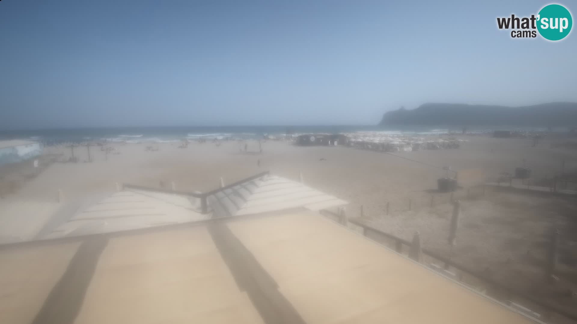 Poetto Strand Webcam | Cagliari | Sardinien