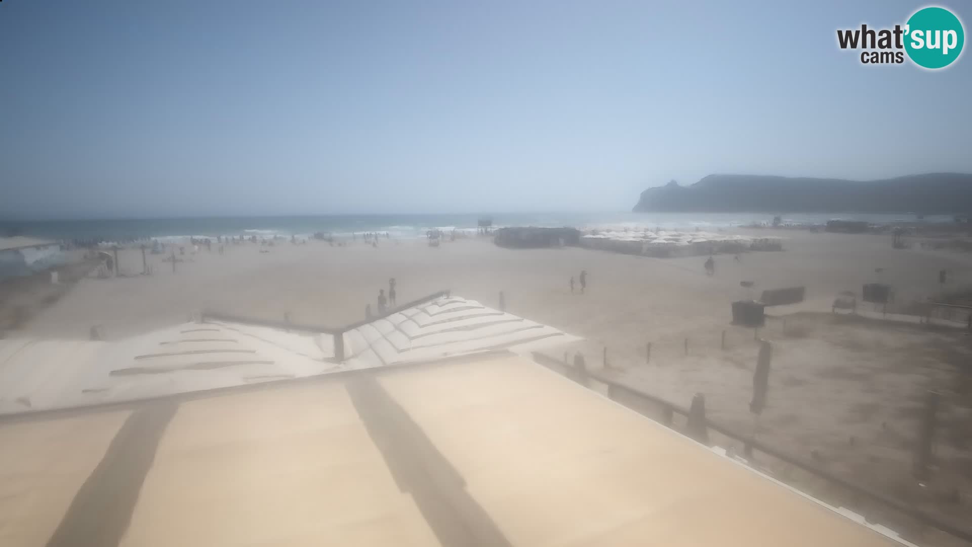 Poetto beach webcam | Cagliari | Sardinia