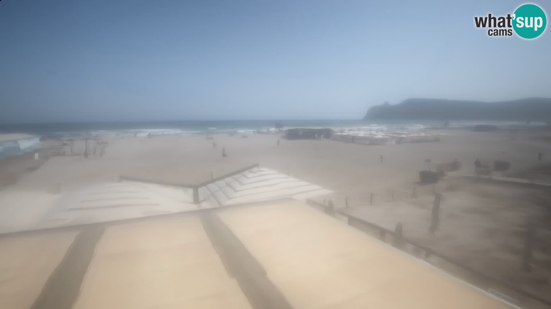 Poetto beach webcam | Cagliari | Sardinija