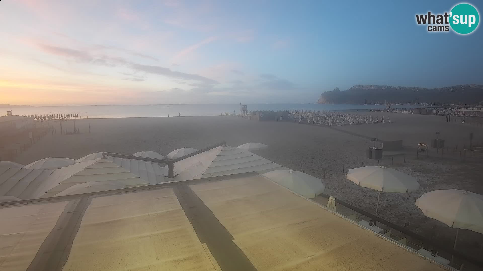 Webcam spiaggia del Poetto | Cagliari | Sardegna