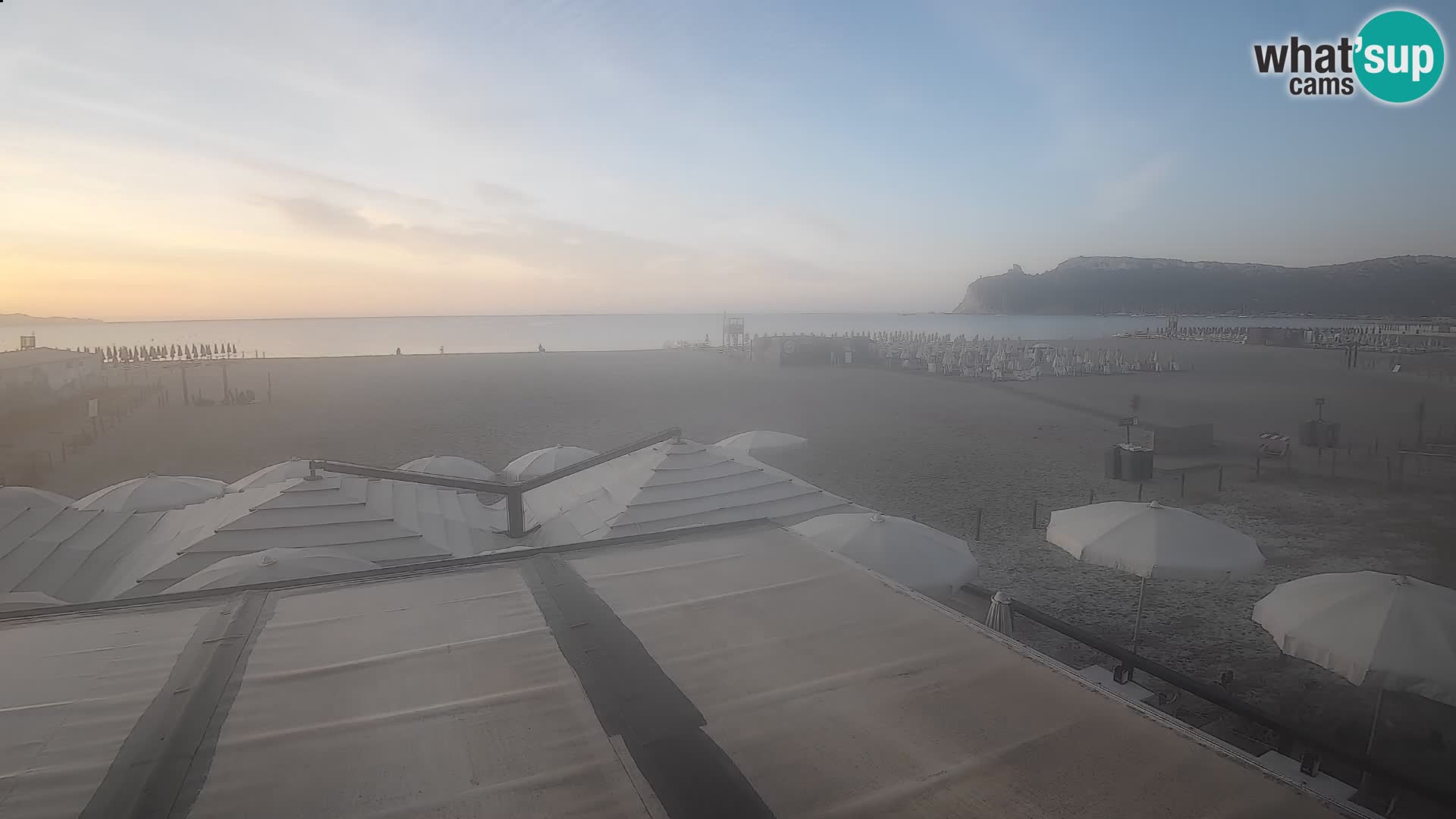 Poetto Strand Webcam | Cagliari | Sardinien