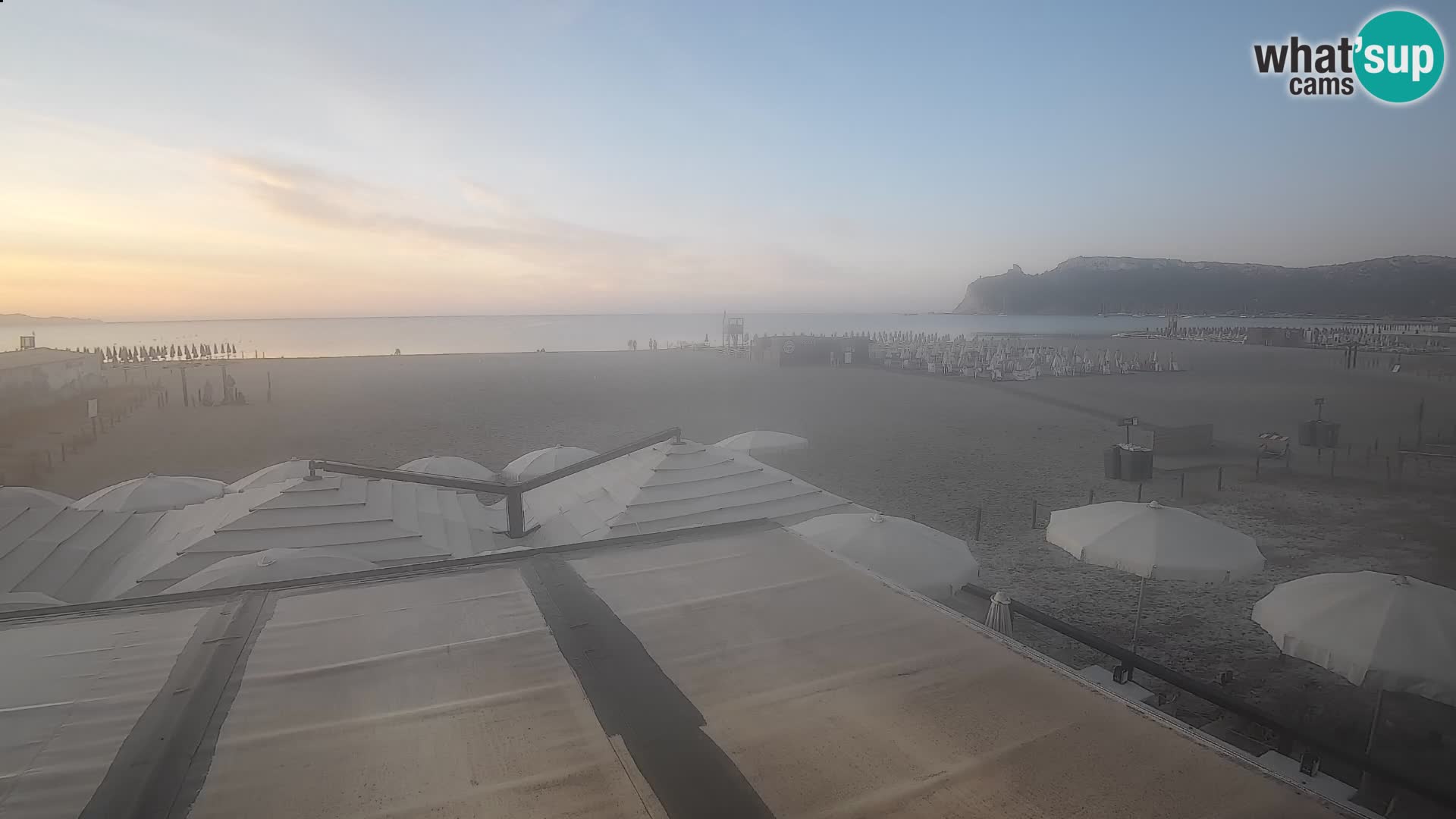 Webcam plage de Poetto | Cagliari | Sardaigne