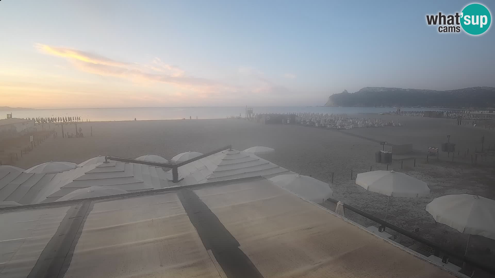 Webcam plage de Poetto | Cagliari | Sardaigne